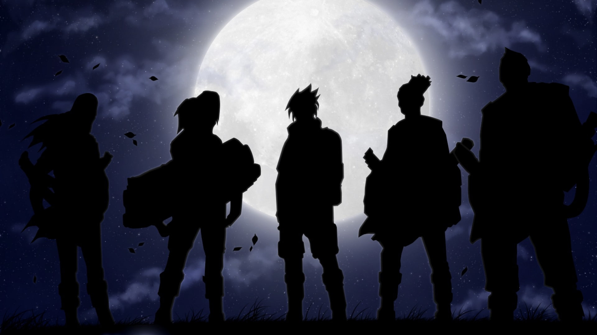 1080P, orochimaru, sasuke And Friends, HD Wallpaper