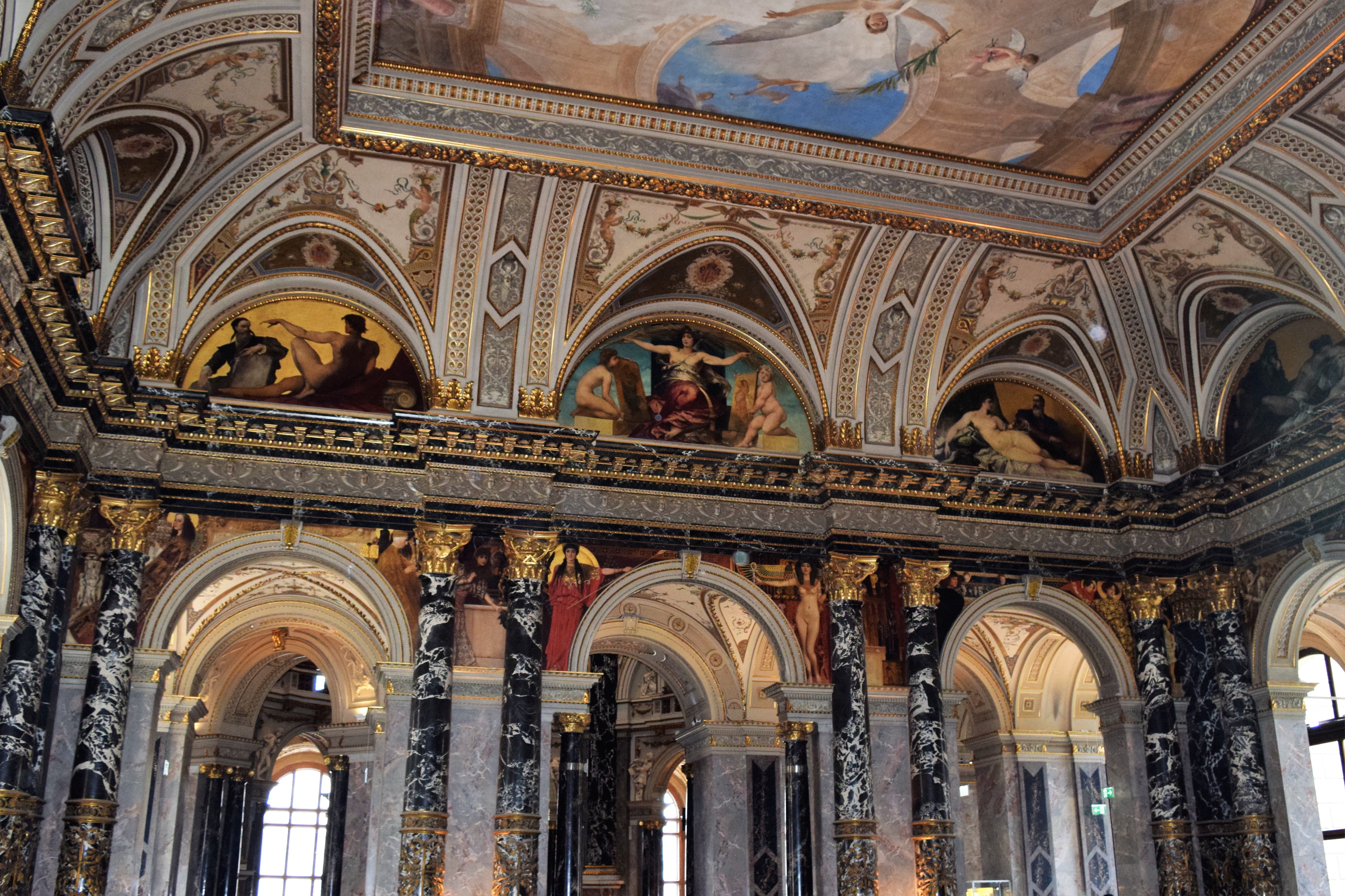 city, nouveau, religion, day, capital, built structure, Mural, history, majestic, architectural, exquisite, building, carving, craft, architectural column, HD Wallpaper