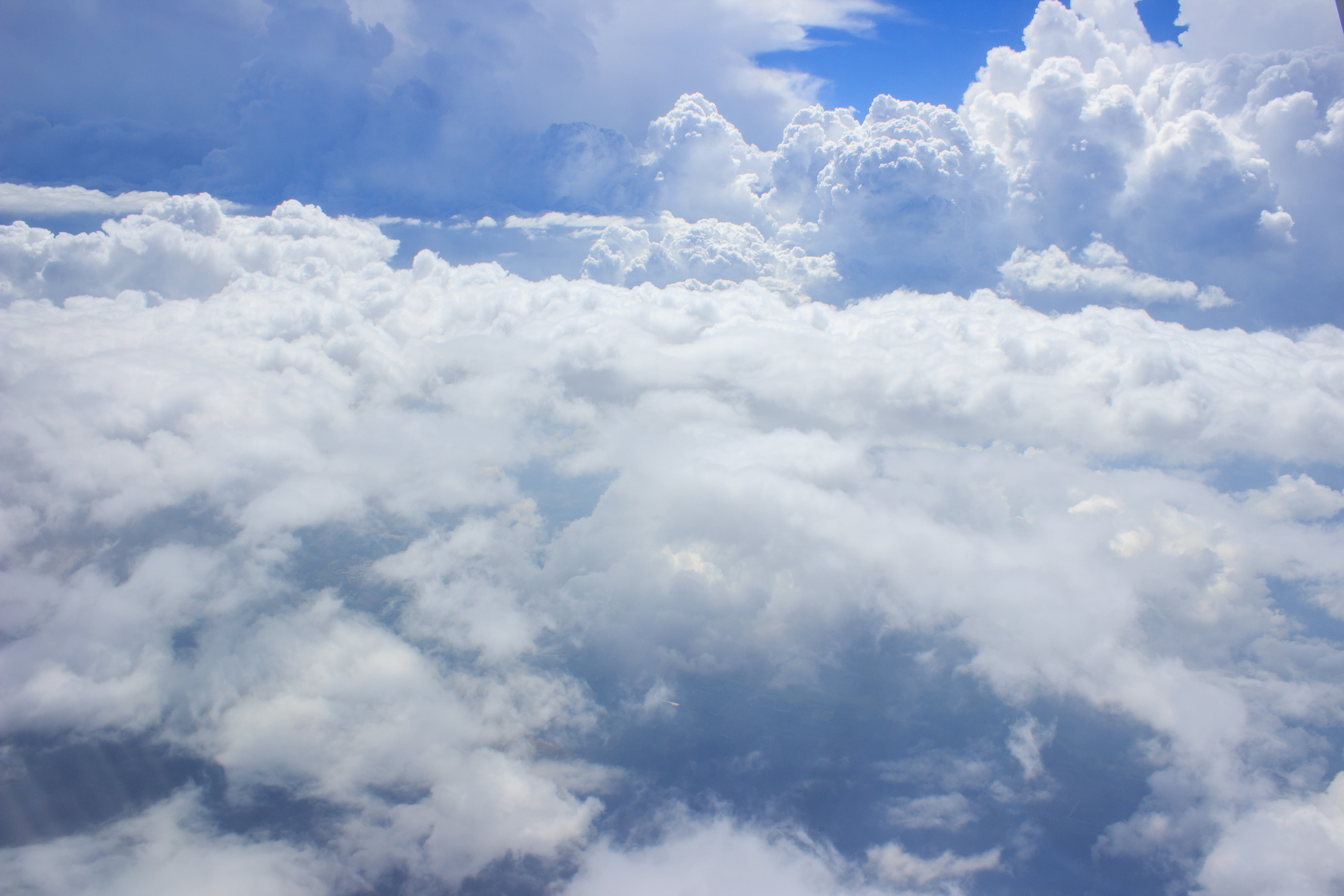 above, atmosphere, sky, cloud - sky, 5K, idyllic, outdoors, sky only, meteorology, day, softness, no people, scenics - nature, heavy, environment, backgrounds, HD Wallpaper