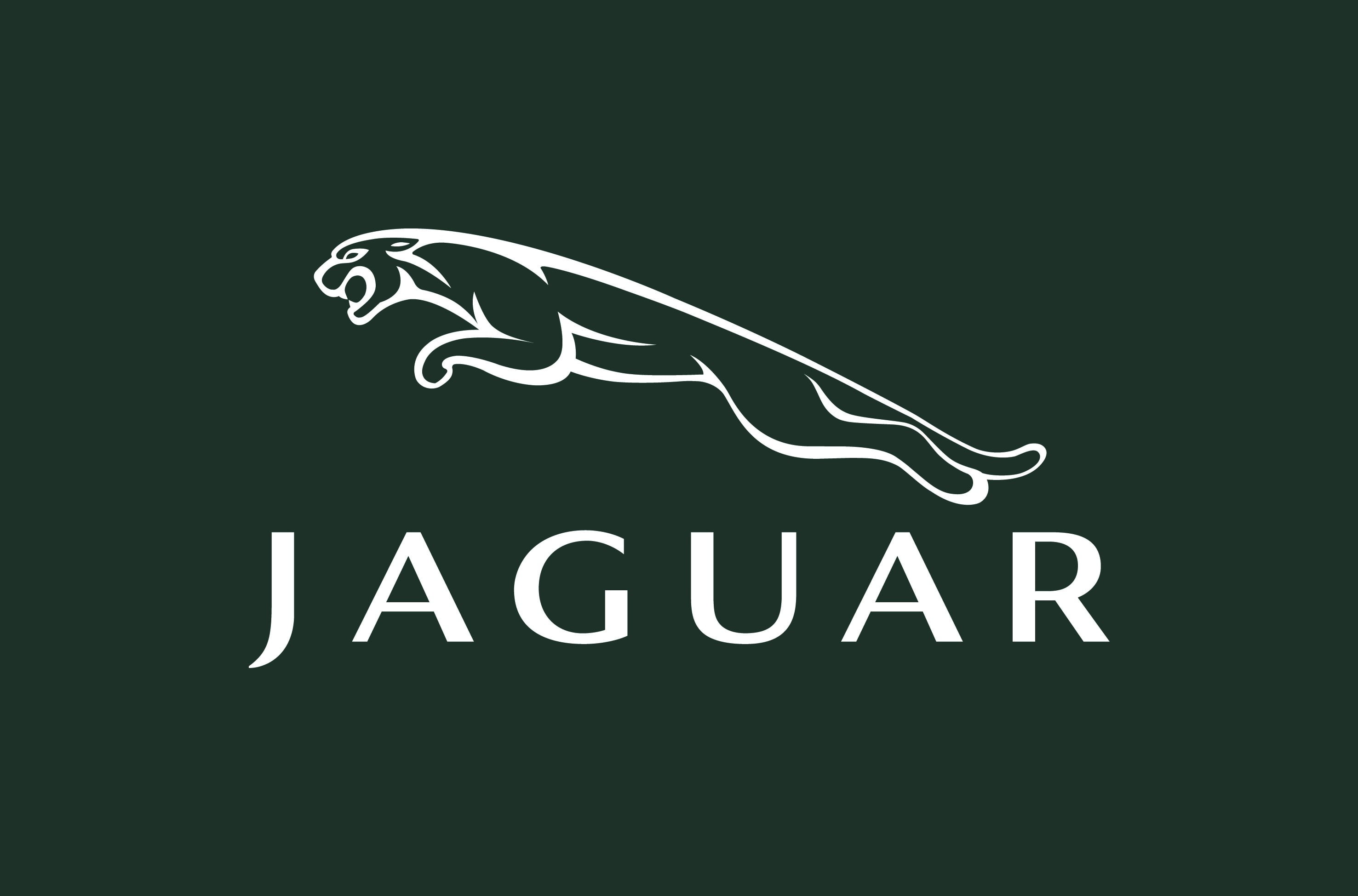 the inscription, fon, green, logo, 2K, Jaguar, HD Wallpaper