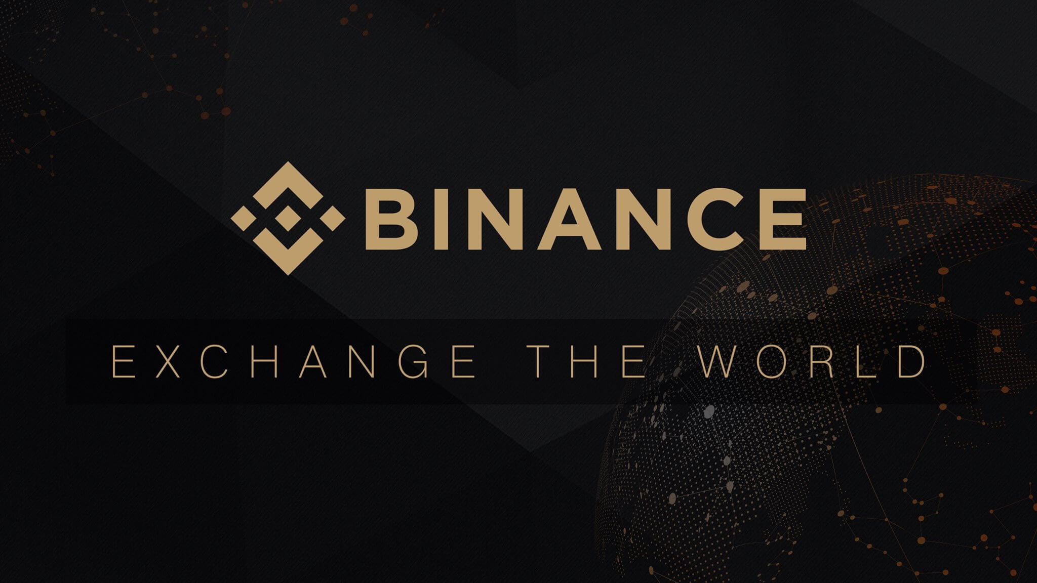 fon, black, 1080P, exchange, logo, Binance, HD Wallpaper