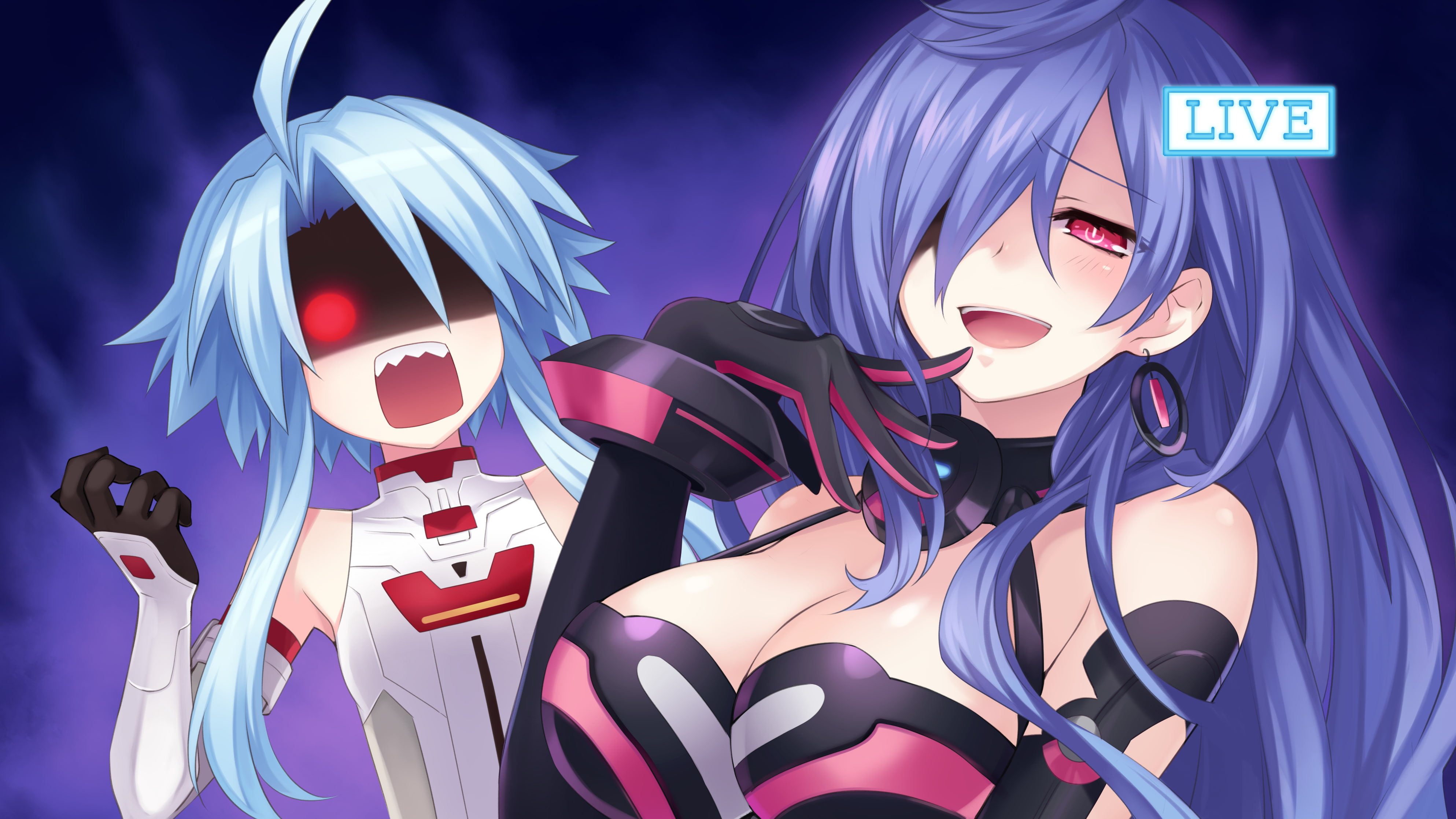 adult, nightclub, women, fashion, human limb, arts culture and entertainment, waist up, Blanc (Hyperdimension Neptunia), emotion, studio shot, dancing, HD Wallpaper