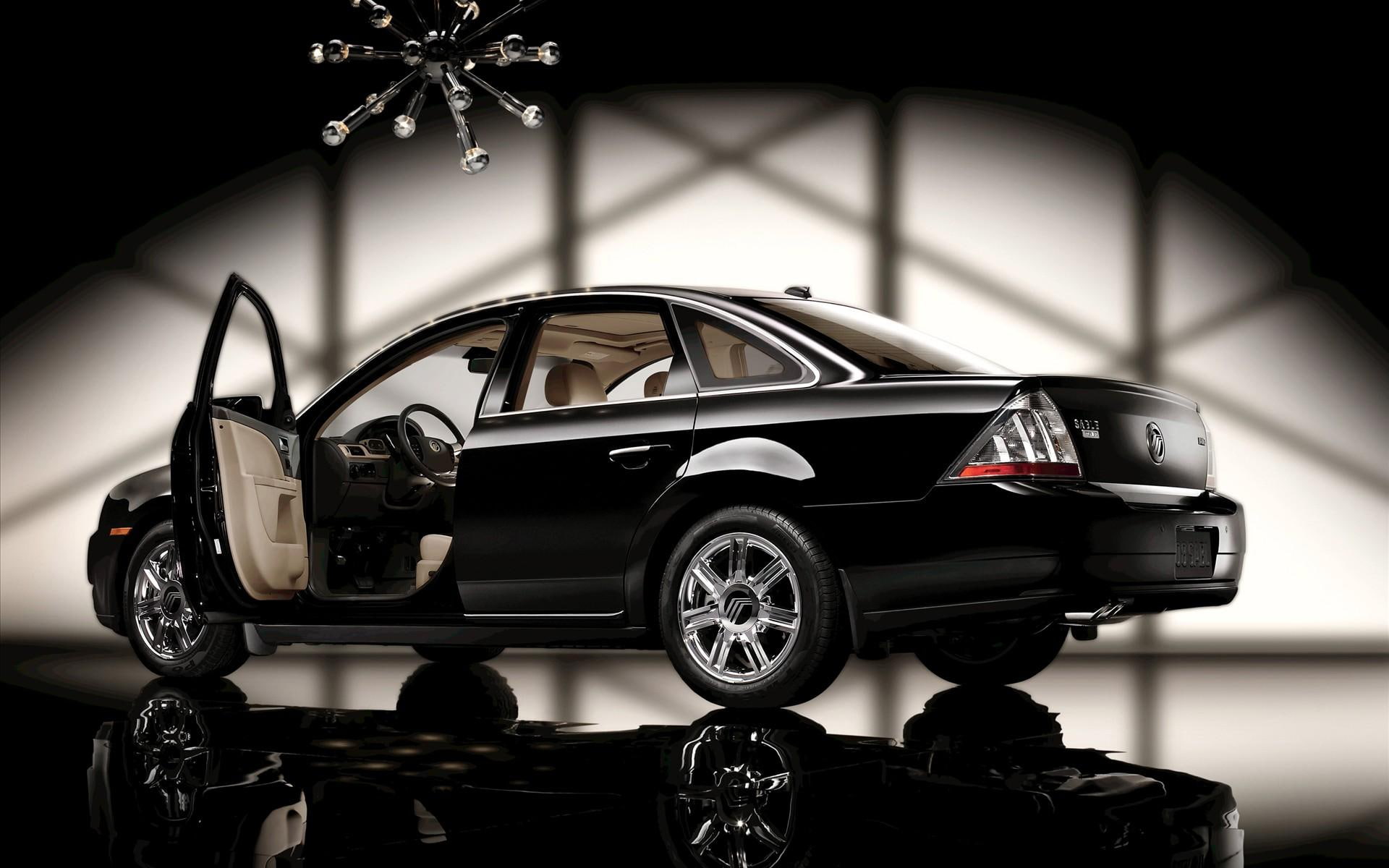 sable, 1080P, mercury, black, cars, HD Wallpaper