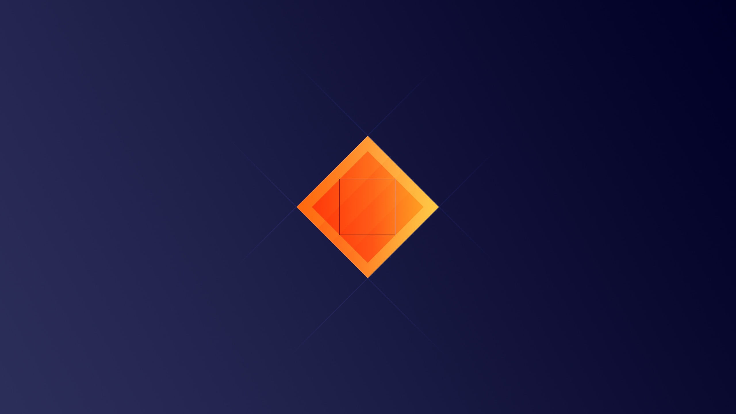square, yellow, 2K, blue, night, outdoors, simple background, shape, diamond shaped, lighting equipment, no people, design, dark, black color, triangle shape, HD Wallpaper