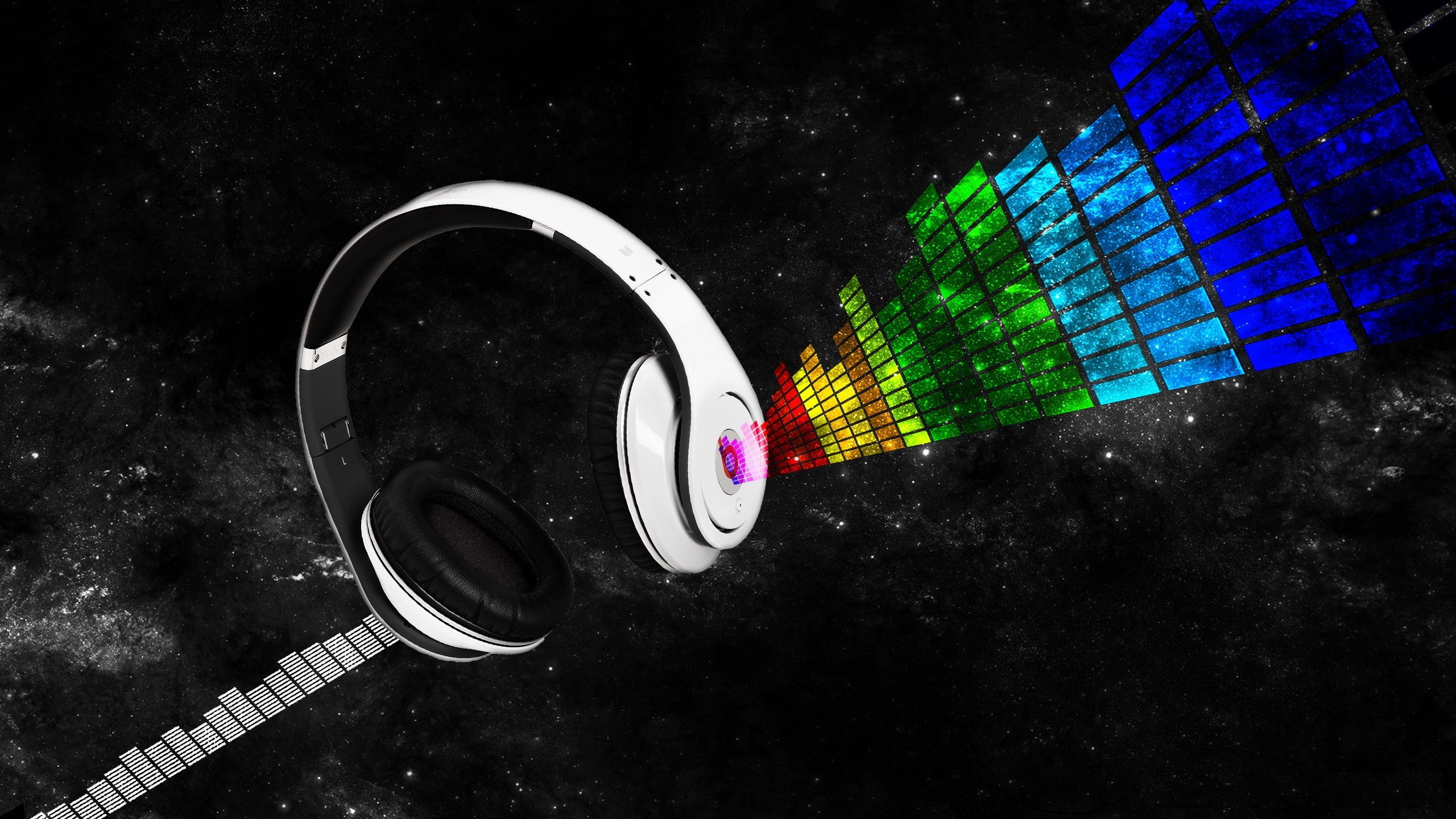 beat, 2K, 4k pics, Headphones, HD Wallpaper