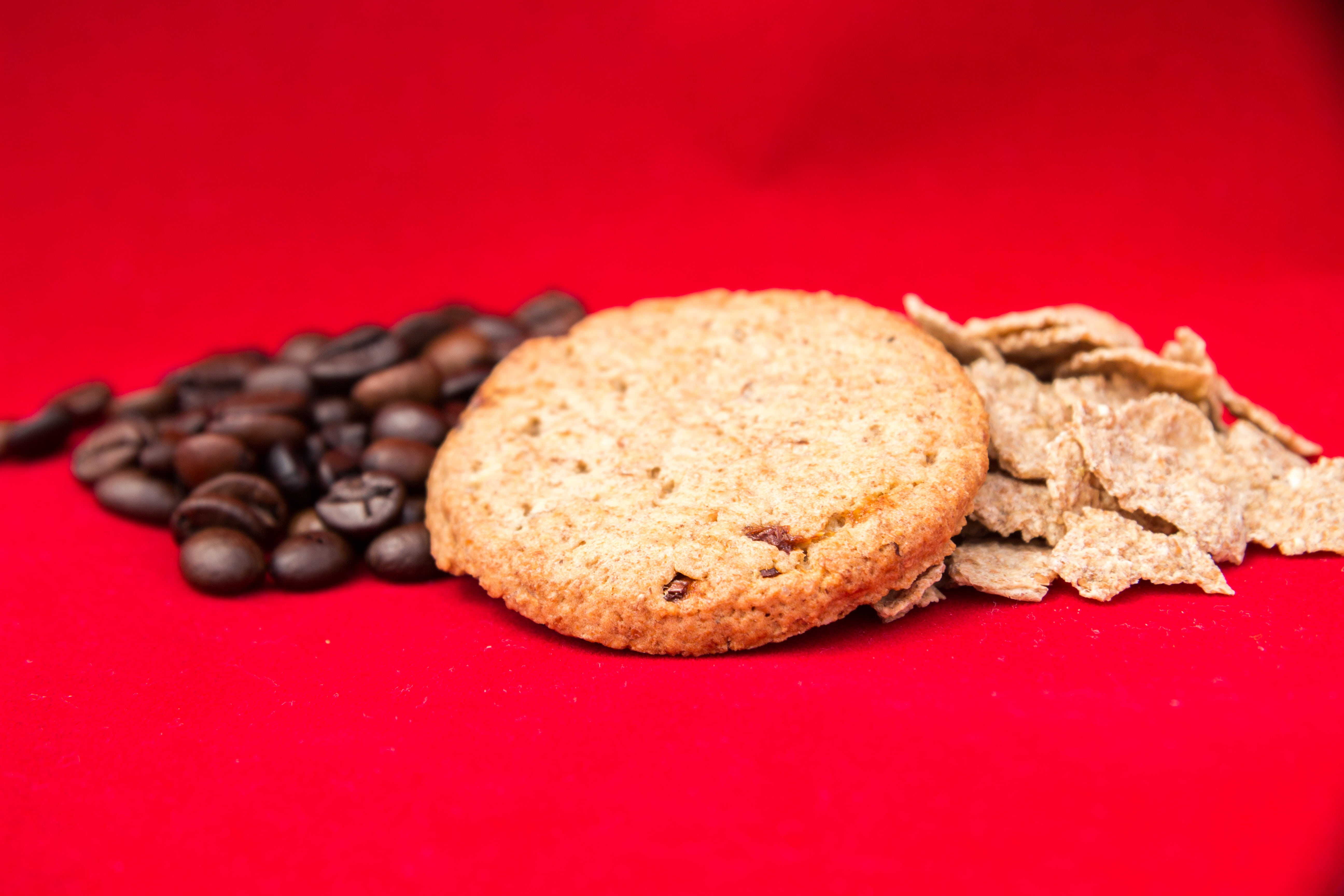 food and drink, cookies, use, colored background, still life, healthy eating, nutrition, appetizing, temptation, cookie, nutritious, baked, sweet food, HD Wallpaper