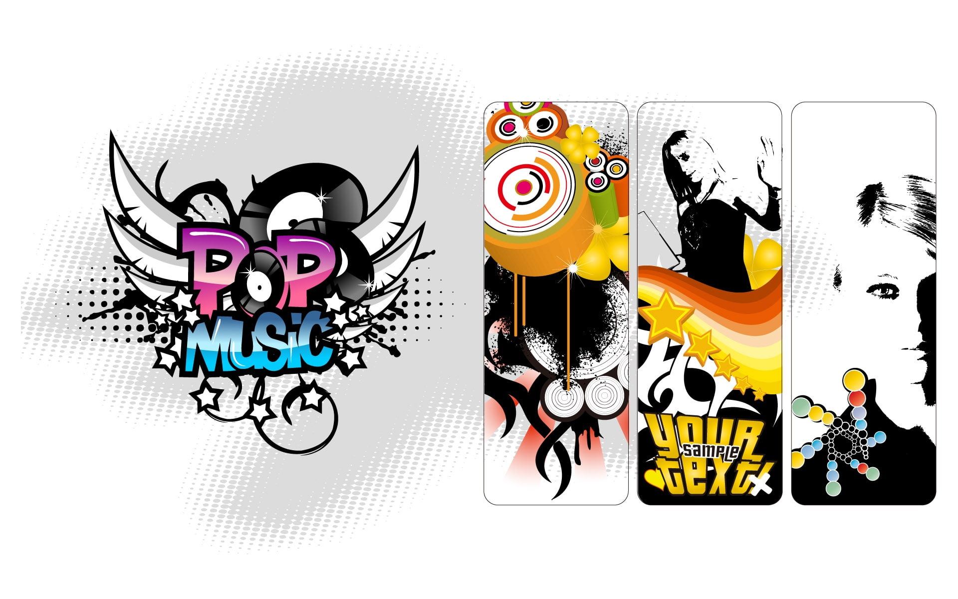 Pop, Music, 1080P, Vector, HD Wallpaper