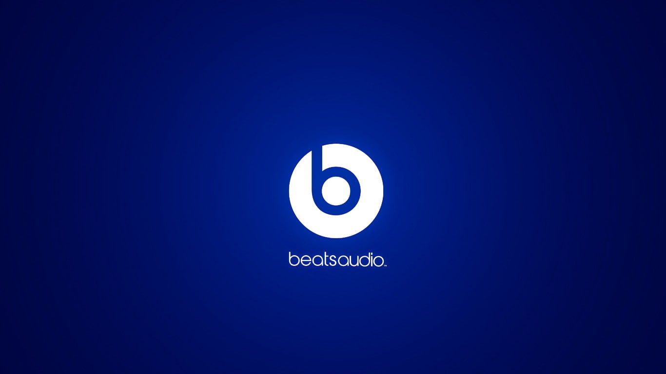 blue, Beats by Dre, 720P, HD Wallpaper