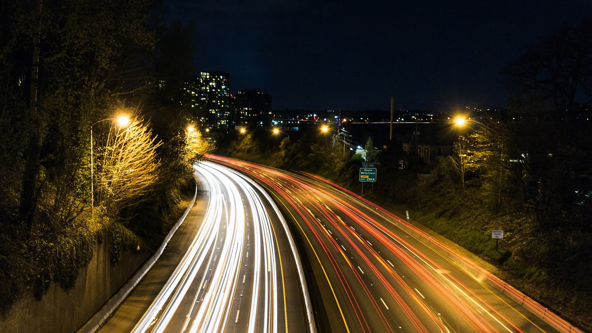 cityscape, car, 1080P, road, Time-lapse, HD Wallpaper
