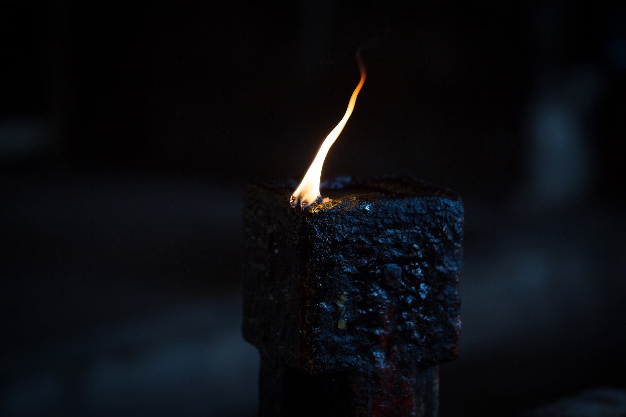 fire - natural phenomenon, lamp, black, motion, fire, indoors, white, rocks, matchstick, copy space, macro, nature, focus on foreground, floral, glowing, HD Wallpaper