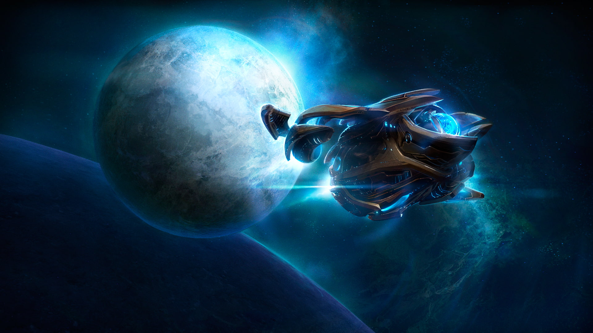 swarm, starcraft, heart, 1080P, HD Wallpaper