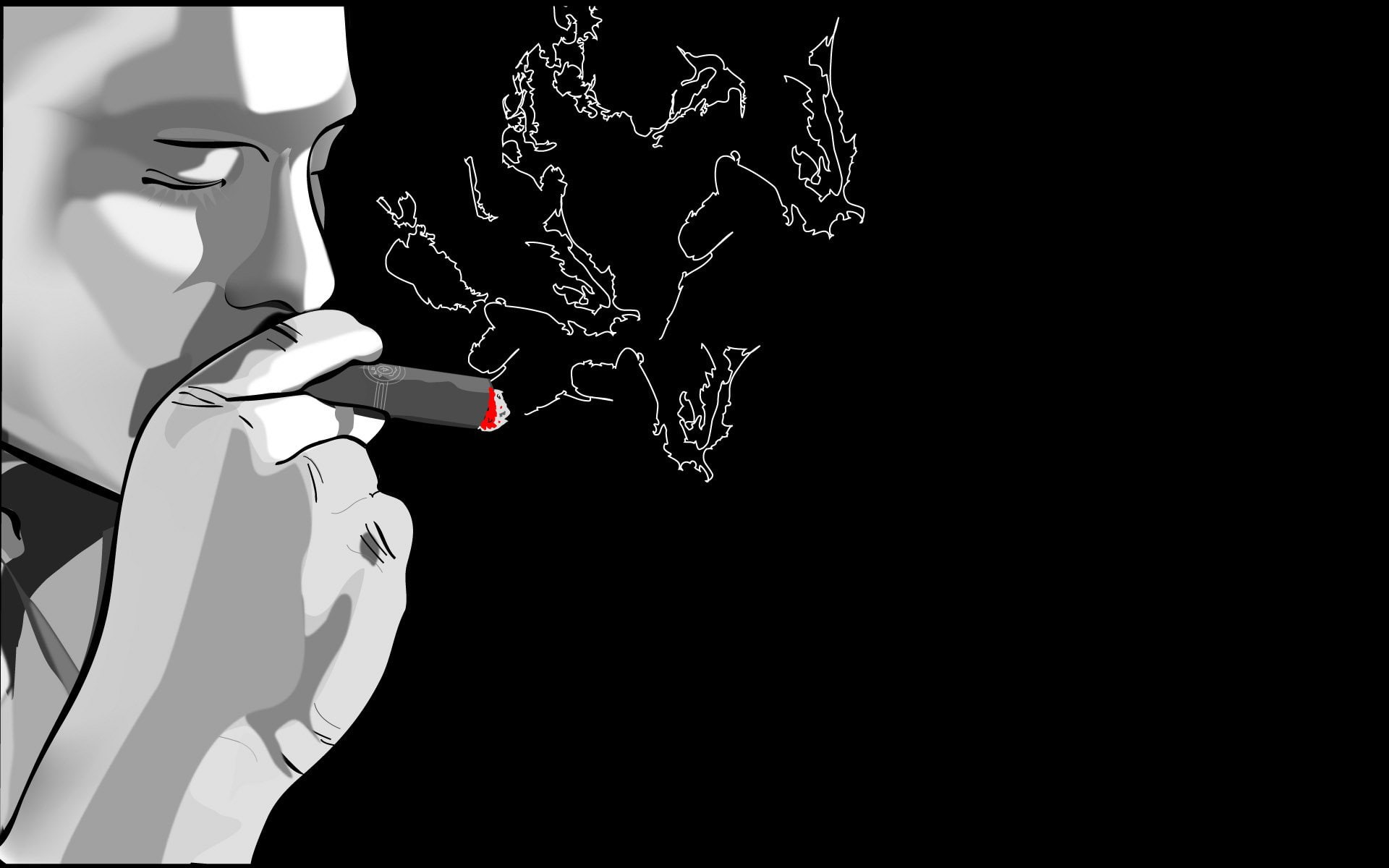 1080P, Smoker, HD Wallpaper