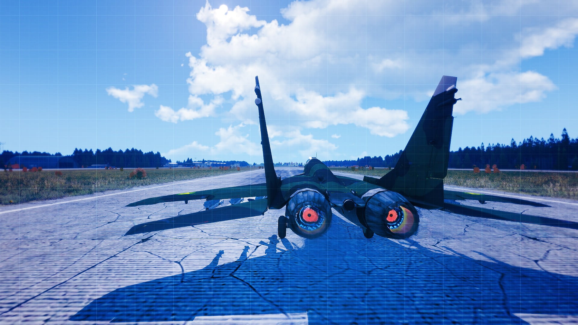 airplane, road, no people, architecture, Arma 3, travel, mig-29, airport runway, the way forward, blue, sky, chernarus, outdoors, nature, cloud - sky, 1080P, HD Wallpaper