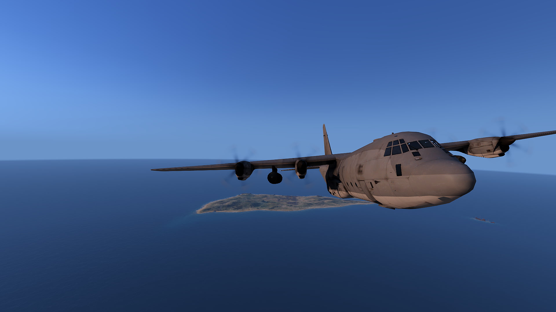 Arma 3, sky, motion, aerospace industry, mode of transportation, 1080P, air force, no people, army, day, air vehicle, copy space, military, plane, single object, HD Wallpaper