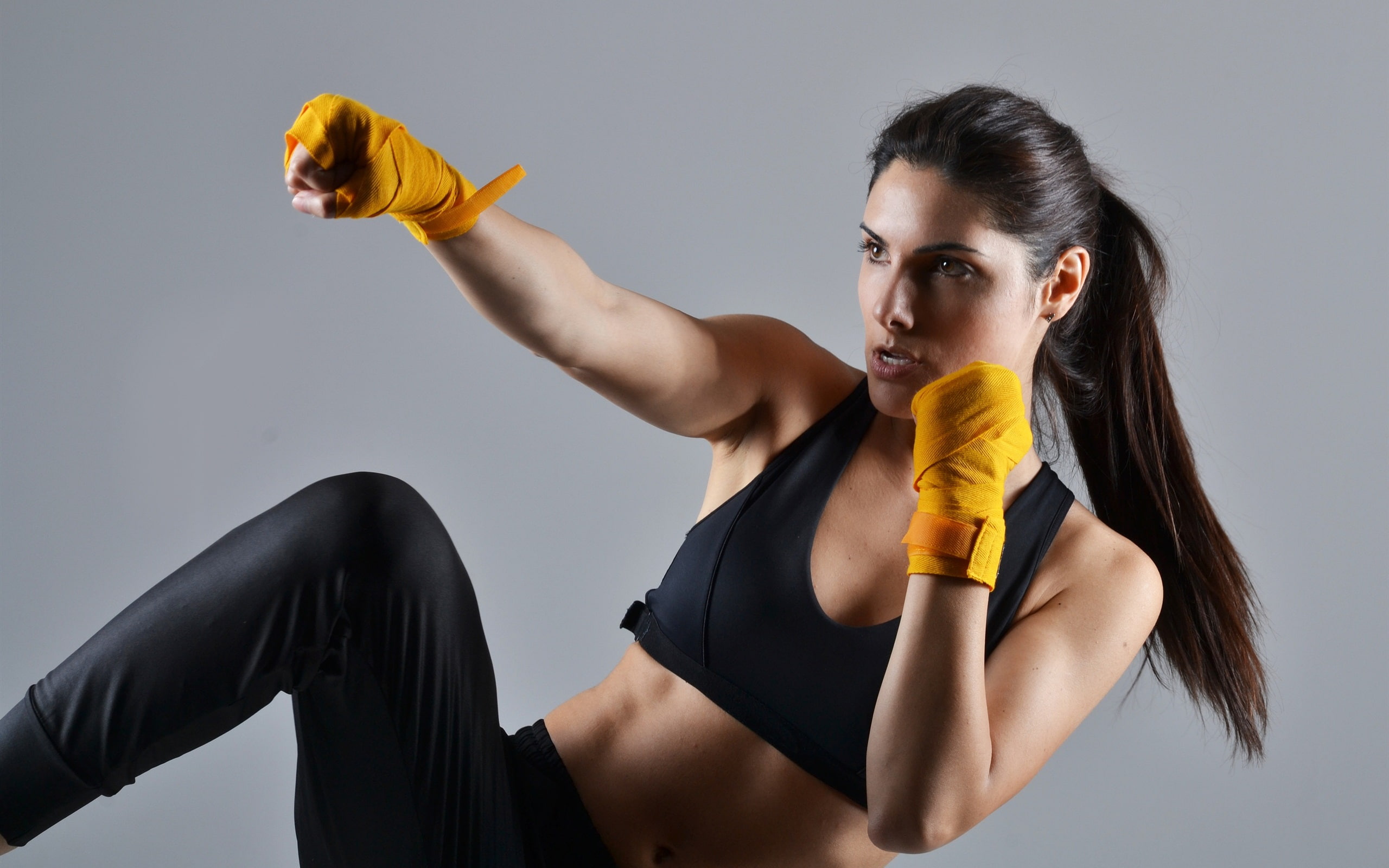Arts, Pose, 2K, Girl, Martial, Sports, HD Wallpaper