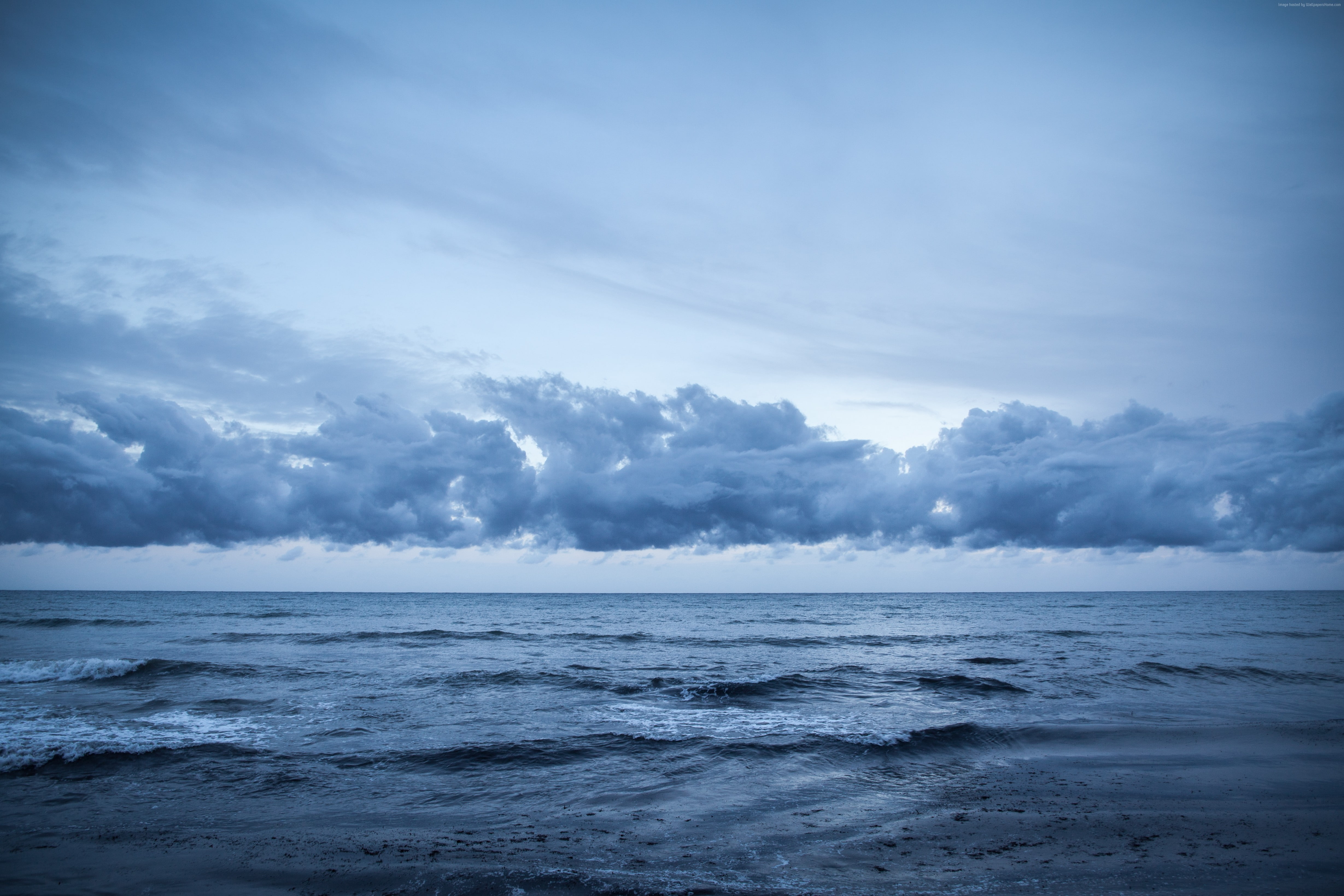 Formentera, Spain, Balearic Islands, 4k, Playa de Migjorn, 4K, 5k, clouds, HD Wallpaper