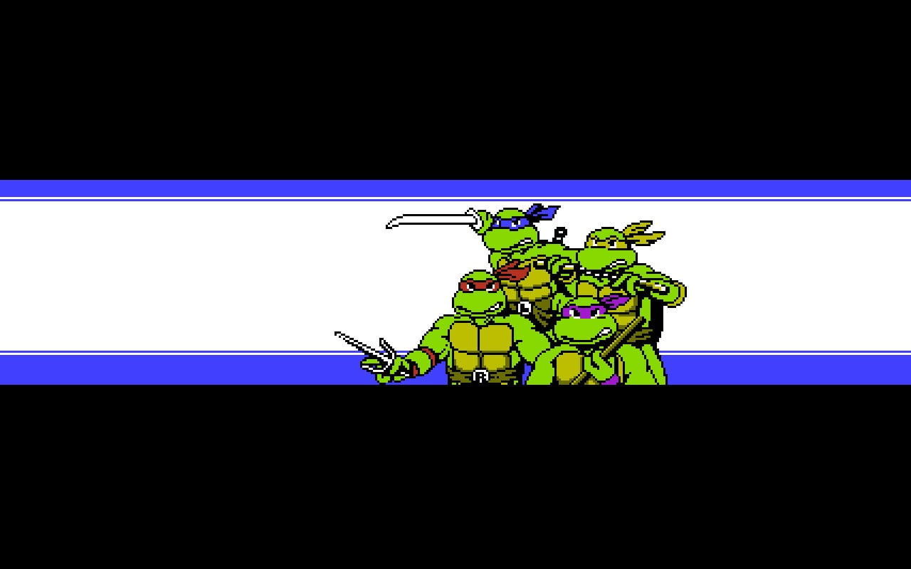 turtle, Teenage Mutant Ninja Turtles, ninjas, IDW, 720P, comic art, pixel art, konami, Nintendo, comics, Nintendo Entertainment System, video games, HD Wallpaper