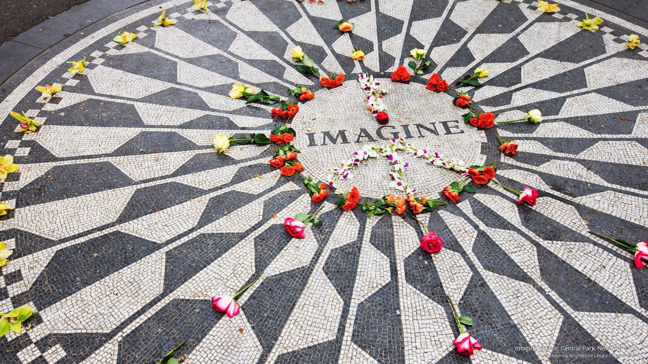 city, mosaic, central, new, park, 2K, Landmarks, imagine, york, HD Wallpaper