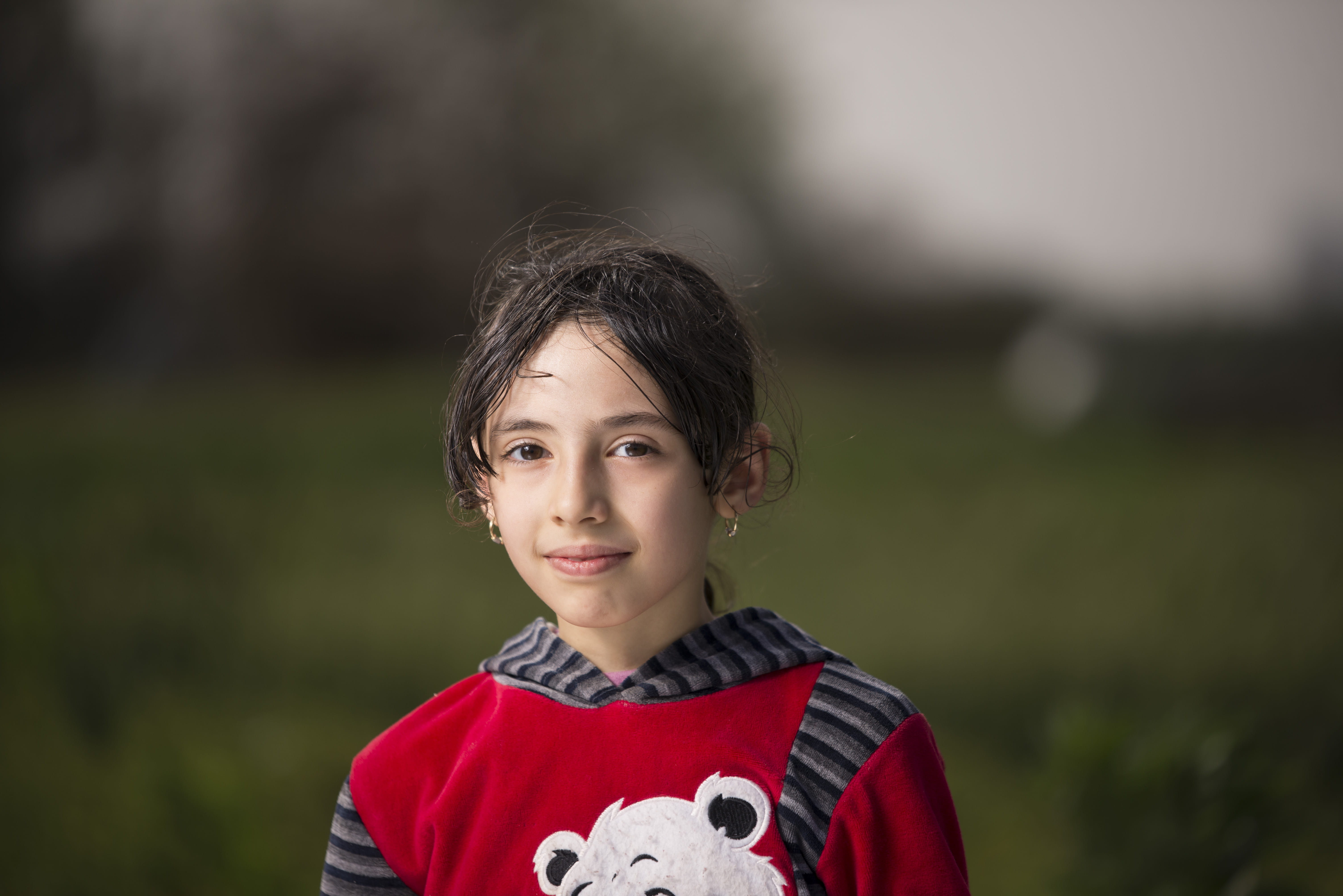 childhood, beautiful, wearing, nature, innocence, person, lifestyles, girls, front view, standing, outdoors, males, smiling, face, looking at camera, hoodie, HD Wallpaper
