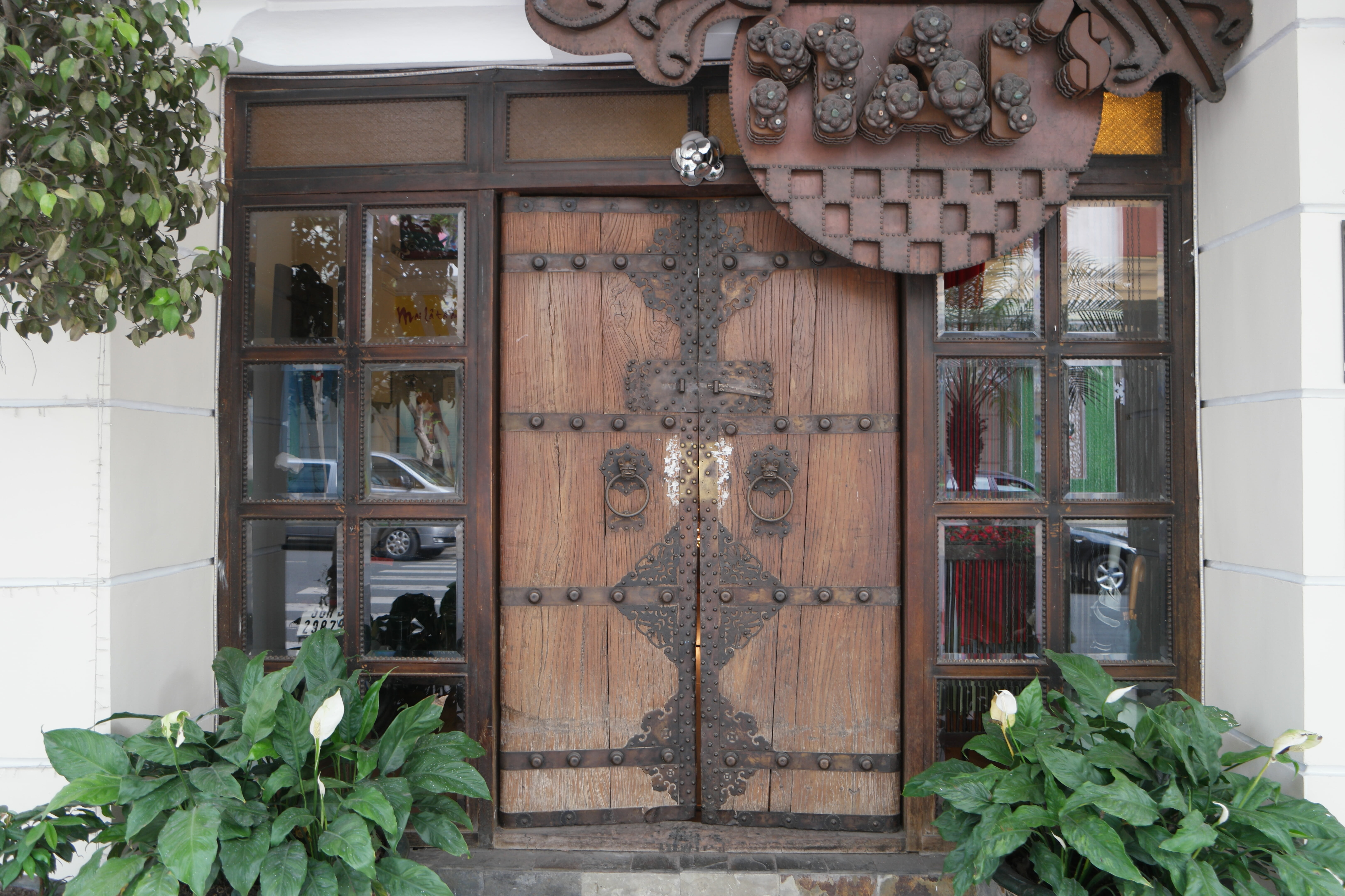 no people, plant, building exterior, moon, leaf, growth, western static, built structure, door, entrance, architecture, wood - material, outdoors, classic, HD Wallpaper
