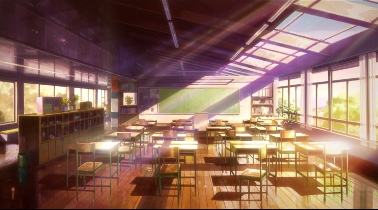 Classroom, Nerawareta Gakuen, 720P, HD Wallpaper