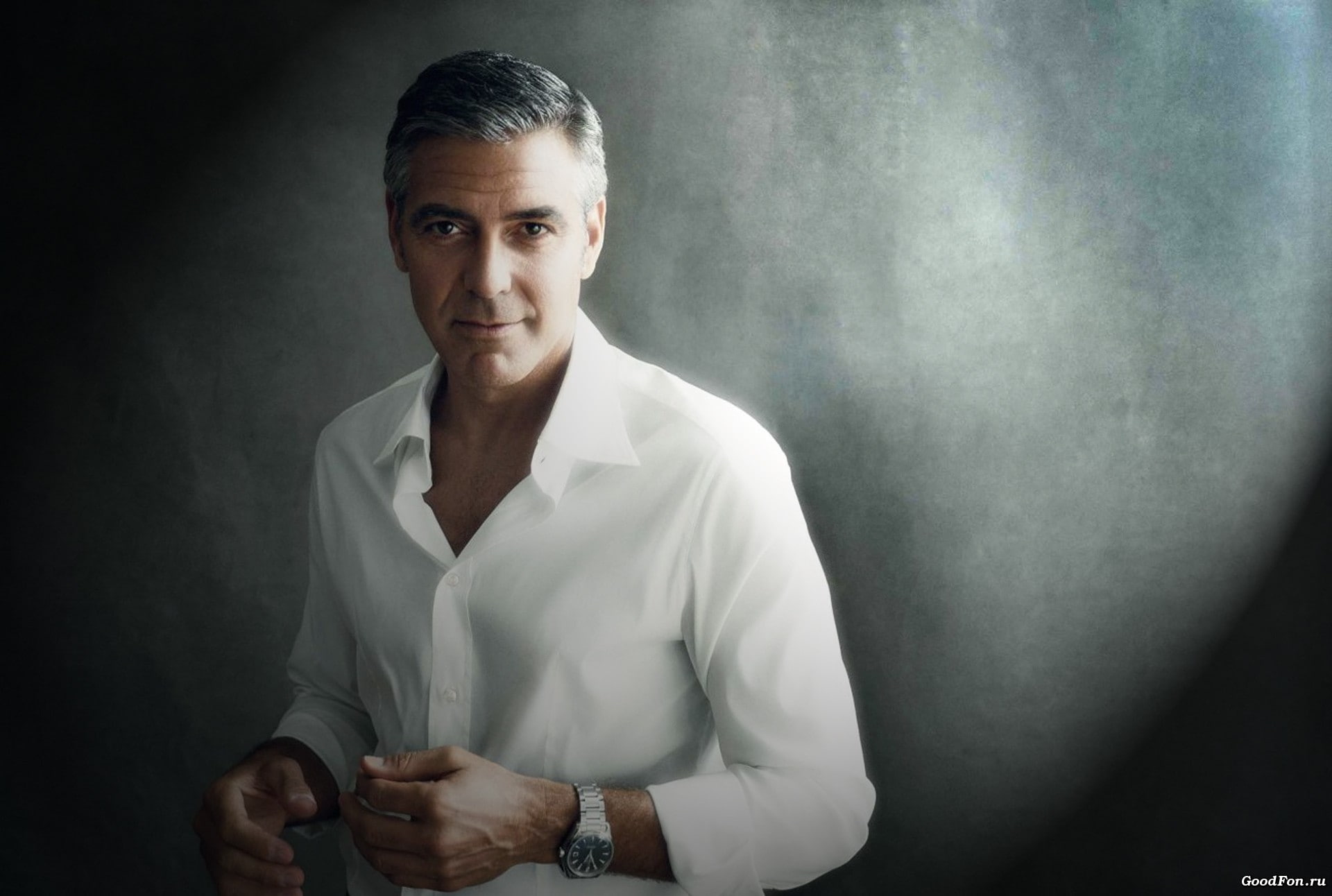 hd, clooney, george, art, people, men, Celebrity, actors, 1080P, x, HD Wallpaper