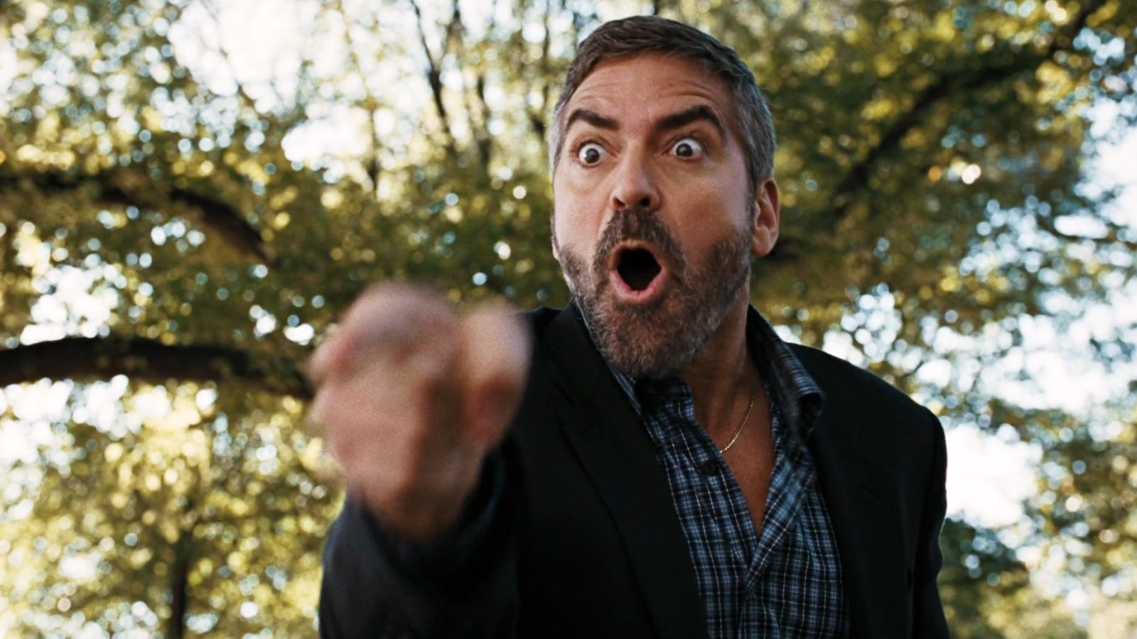 720P, burn after reading, open mouth, art, hd, reading, burn, clooney, George Clooney, mouth, men, open, george, Trees, nature, HD Wallpaper