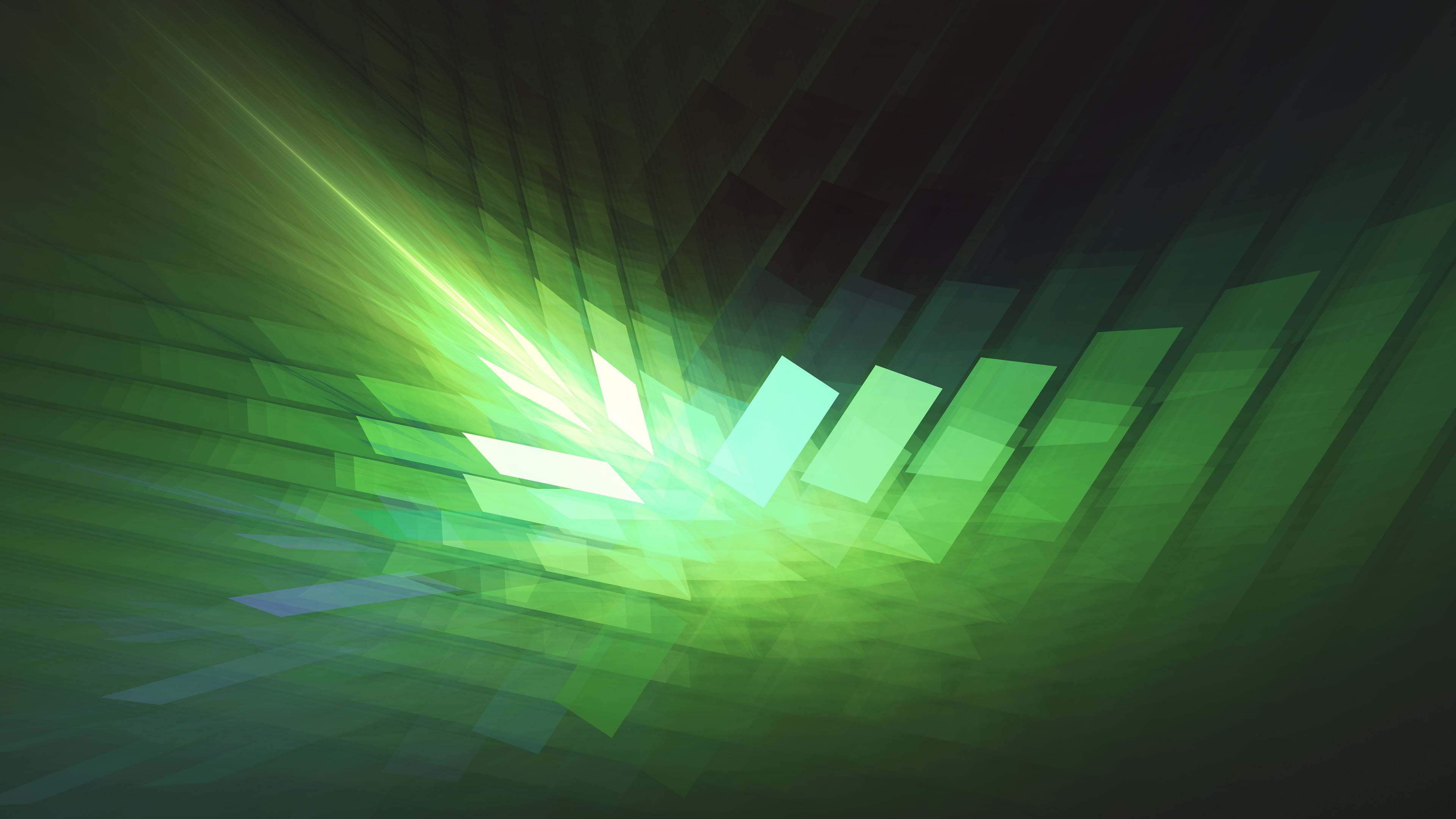 light, bright, low angle view, abstract, backgrounds, night, technology, lighting equipment, light - natural phenomenon, laser, 4K, turquoise colored, HD Wallpaper