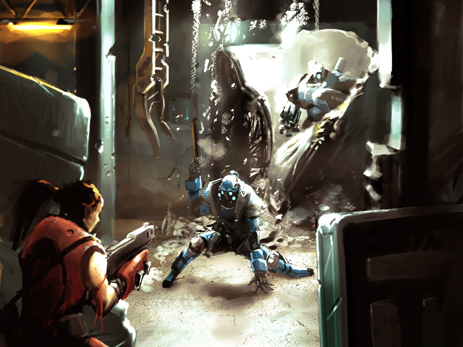  720P, dystopia, Sci Fi, War, HD Wallpaper