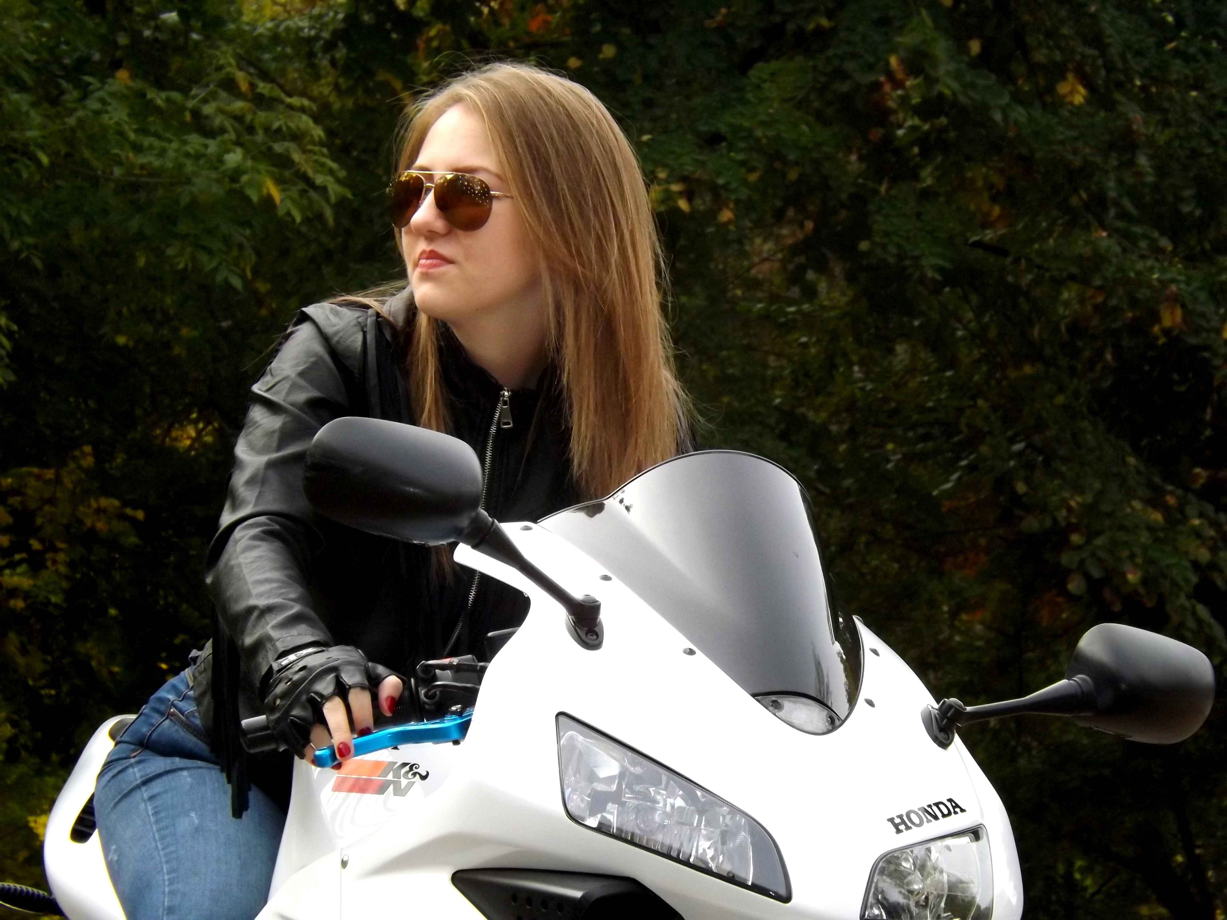outdoors, lifestyles, adult, transportation, land vehicle, cbr, hair, biker, riding, casual clothing, sunglasses, leisure activity, ride, mode of transportation, HD Wallpaper