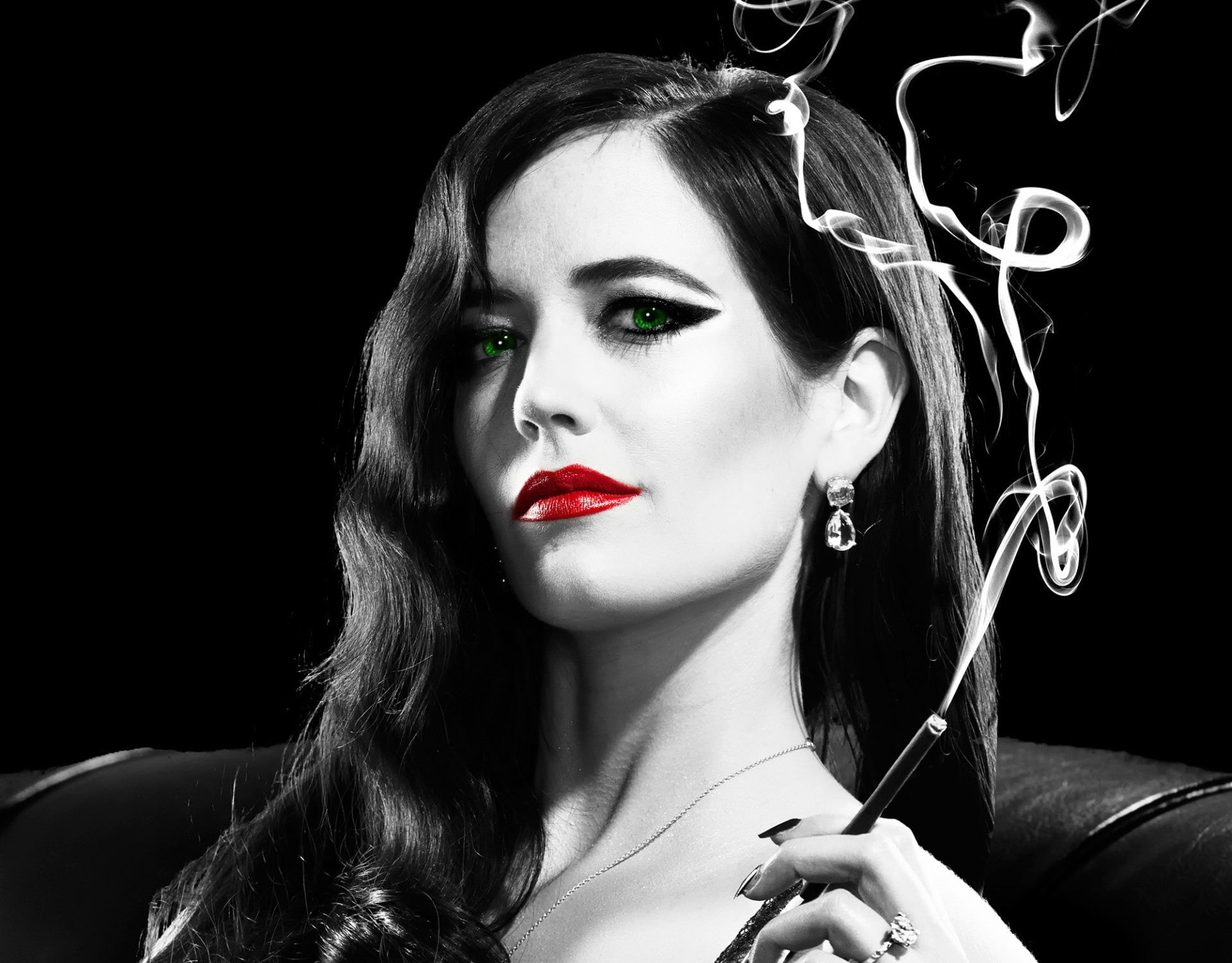 Movie, Sin City: A Dame to Kill For, Eva Green, 1080P, HD Wallpaper