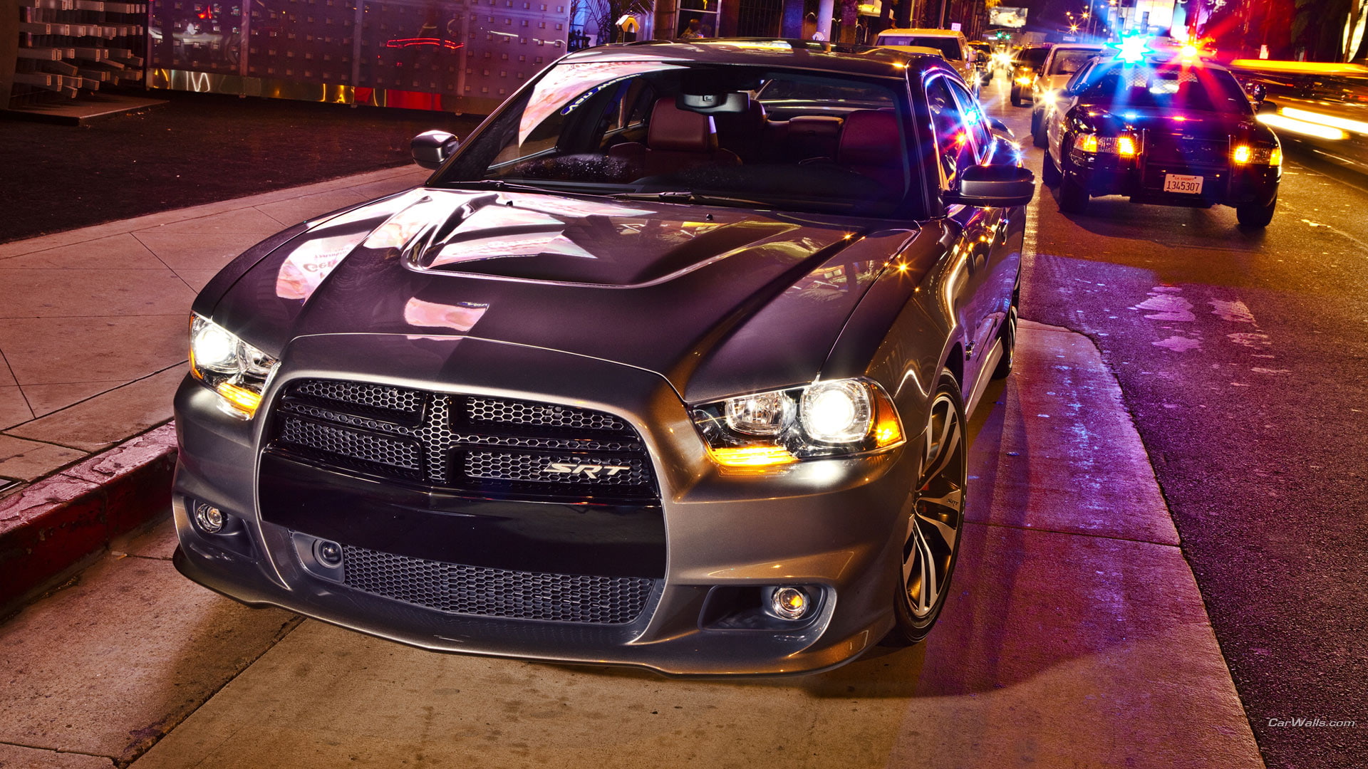 dodge, police, 1080P, srt, hd, cars, charger, HD Wallpaper