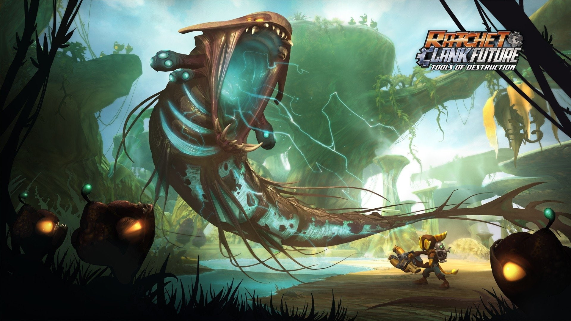 1080P, Ratchet and Clank Future: Tools of Destruction, Ratchet and Clank, HD Wallpaper