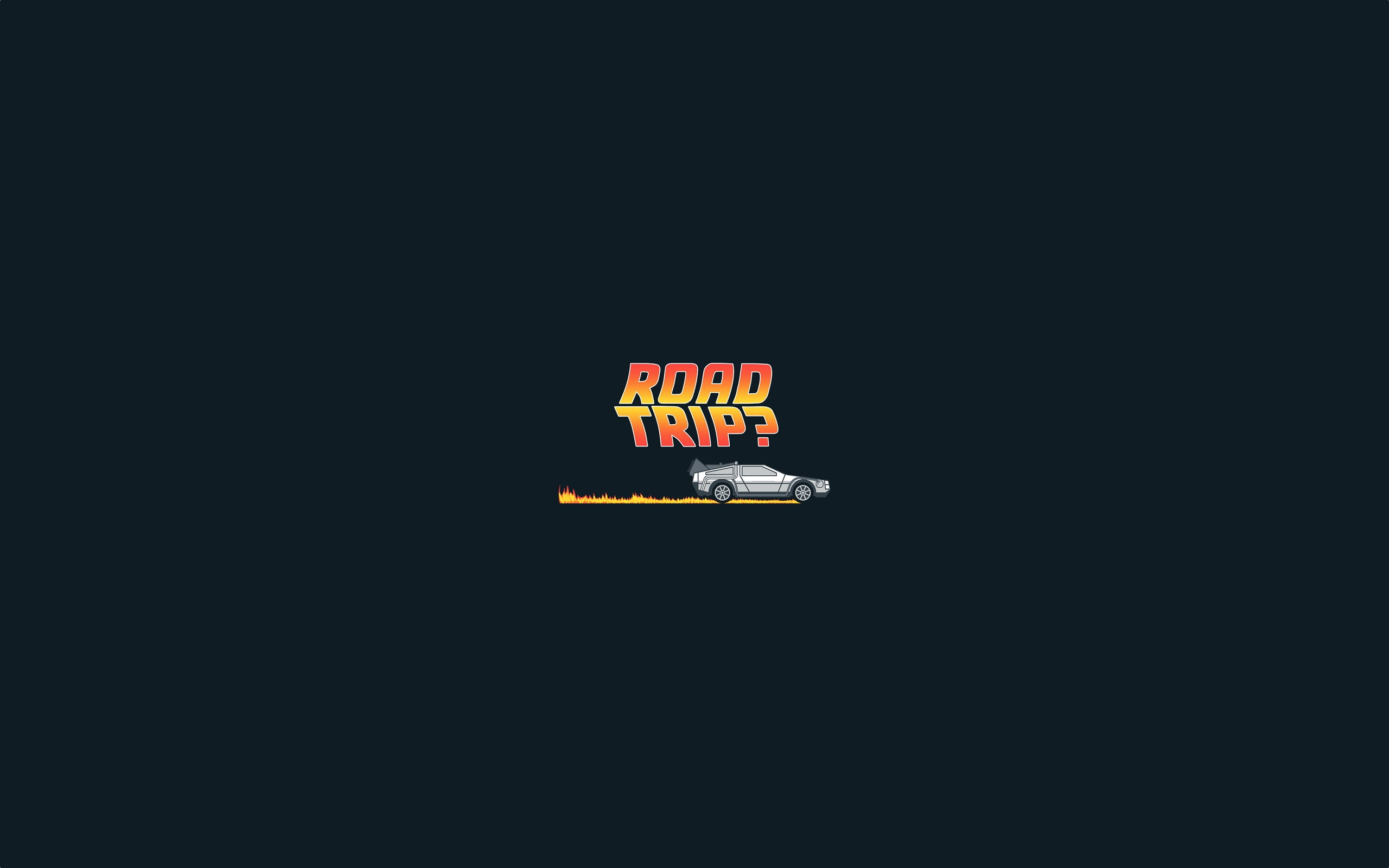 future:, road, trip, the, back, 2K, HD Wallpaper