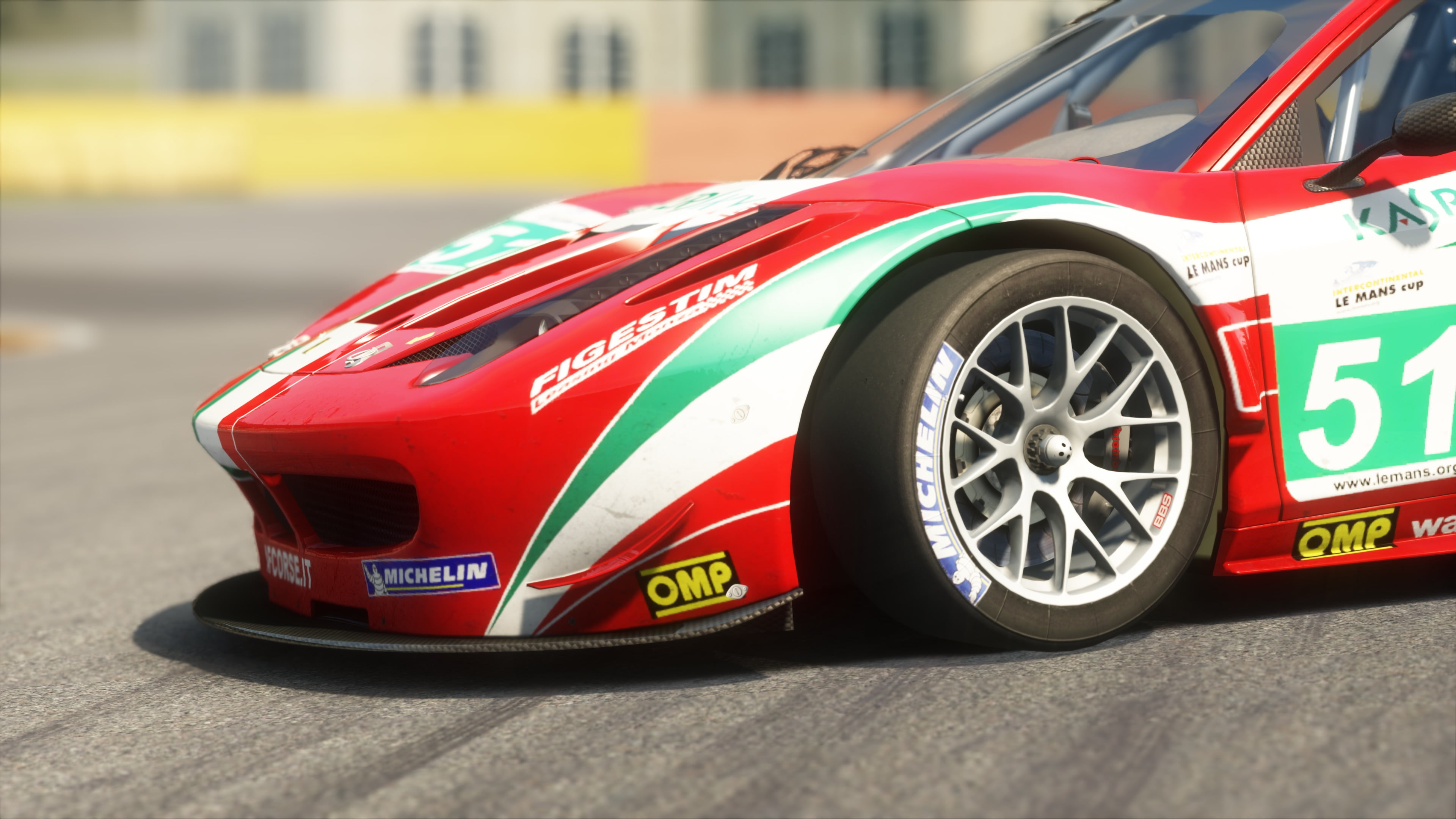 luxury, outdoors, video games, focus on foreground, street, tire, sports car, selective focus, ferrari, day, architecture, city, no people, land vehicle, HD Wallpaper