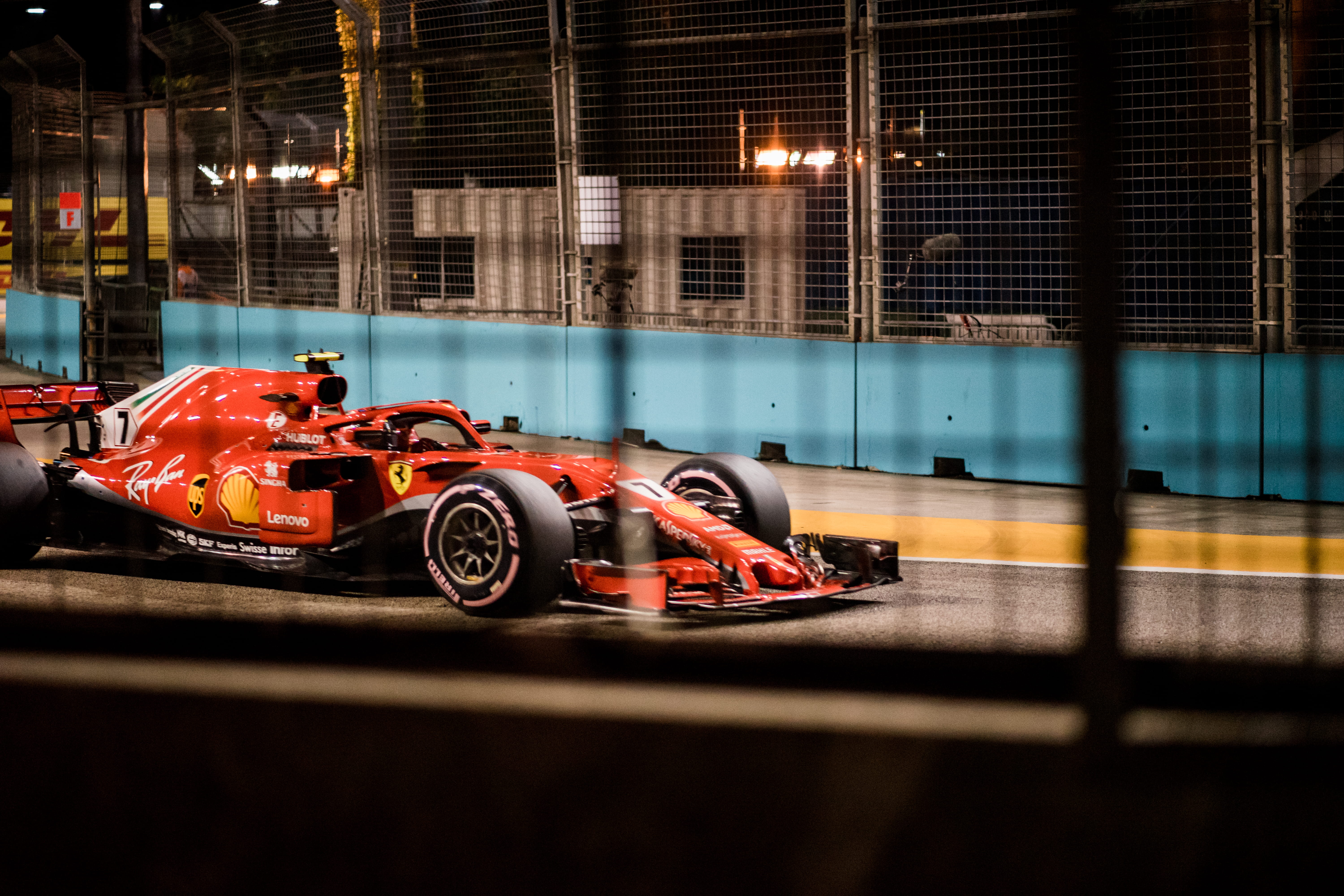 selective focus, mode of transportation, screengrab, car, architecture, auto racing, vehicle, 5K, motor, night, garage, sports car, built structure, illuminated, HD Wallpaper