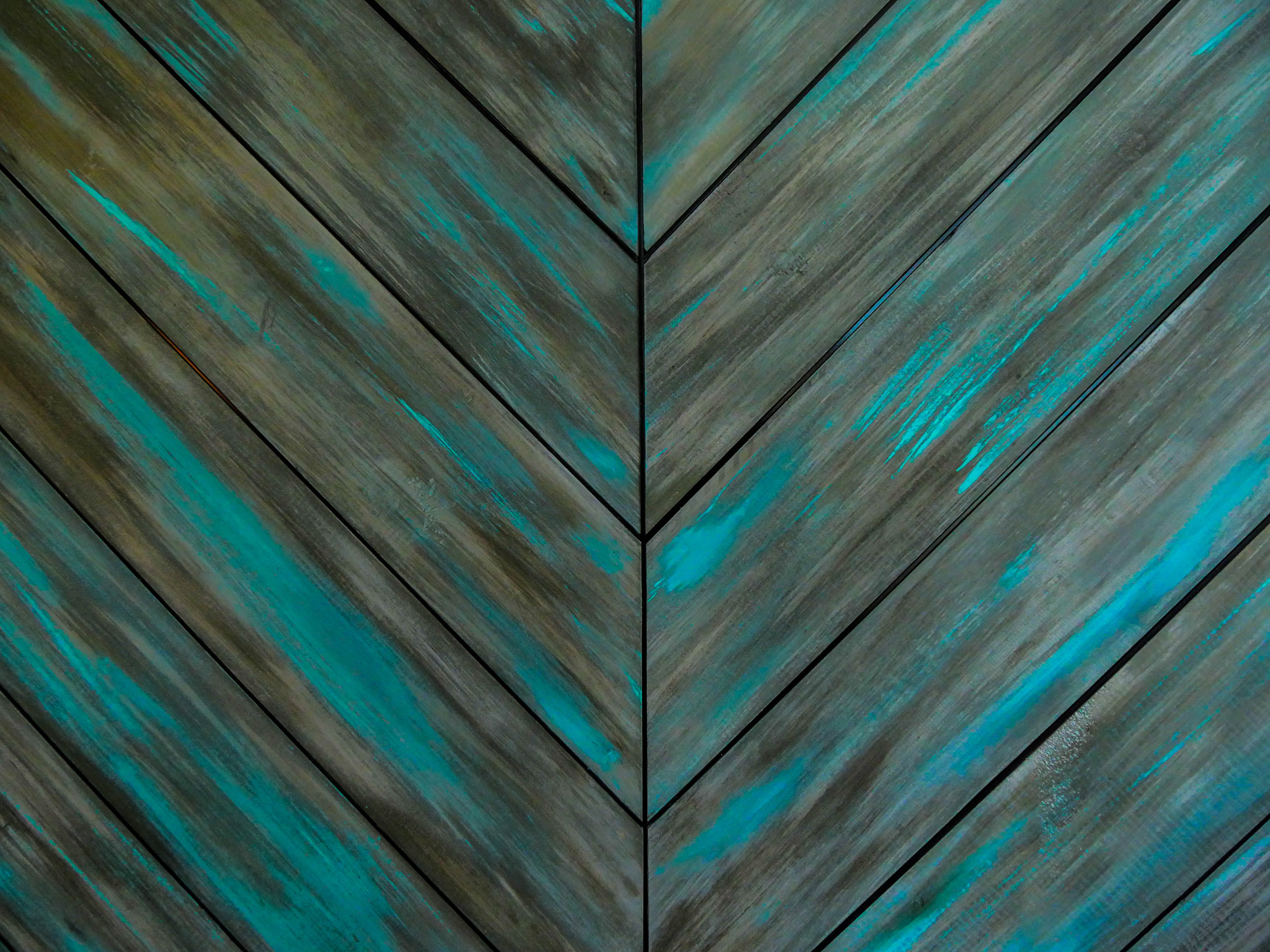 teal, planks, outdoors, silver colored, abstract, full frame, mood, wood, color, art, striped, close-up, interior, textured, vibing, simplistic, paint, HD Wallpaper