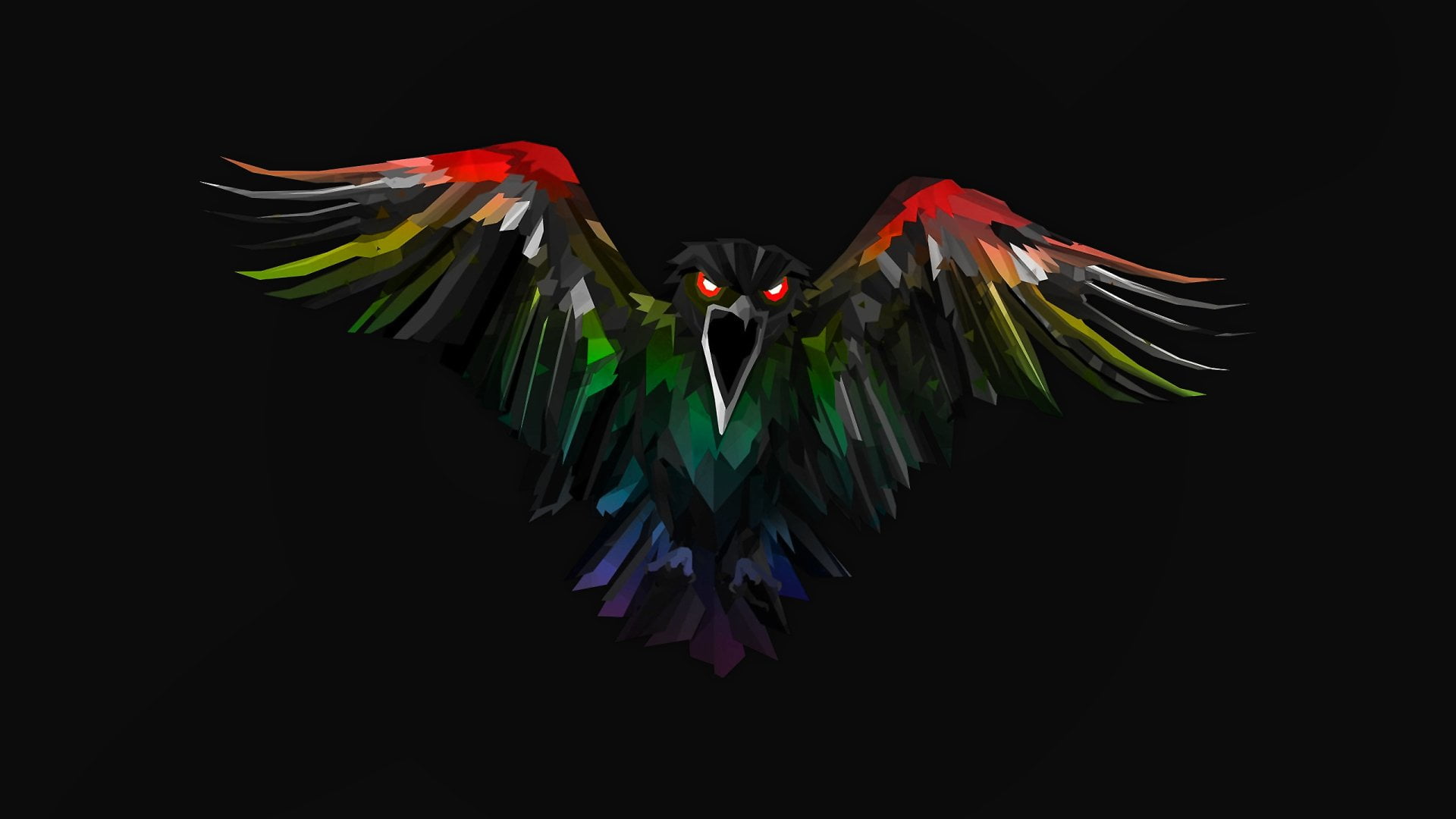 studio shot, Artistic, red, variation, green color, Album Cover, cut out, flying, close-up, indoors, multi colored, Rainbow, no people, parrot, nature, HD Wallpaper