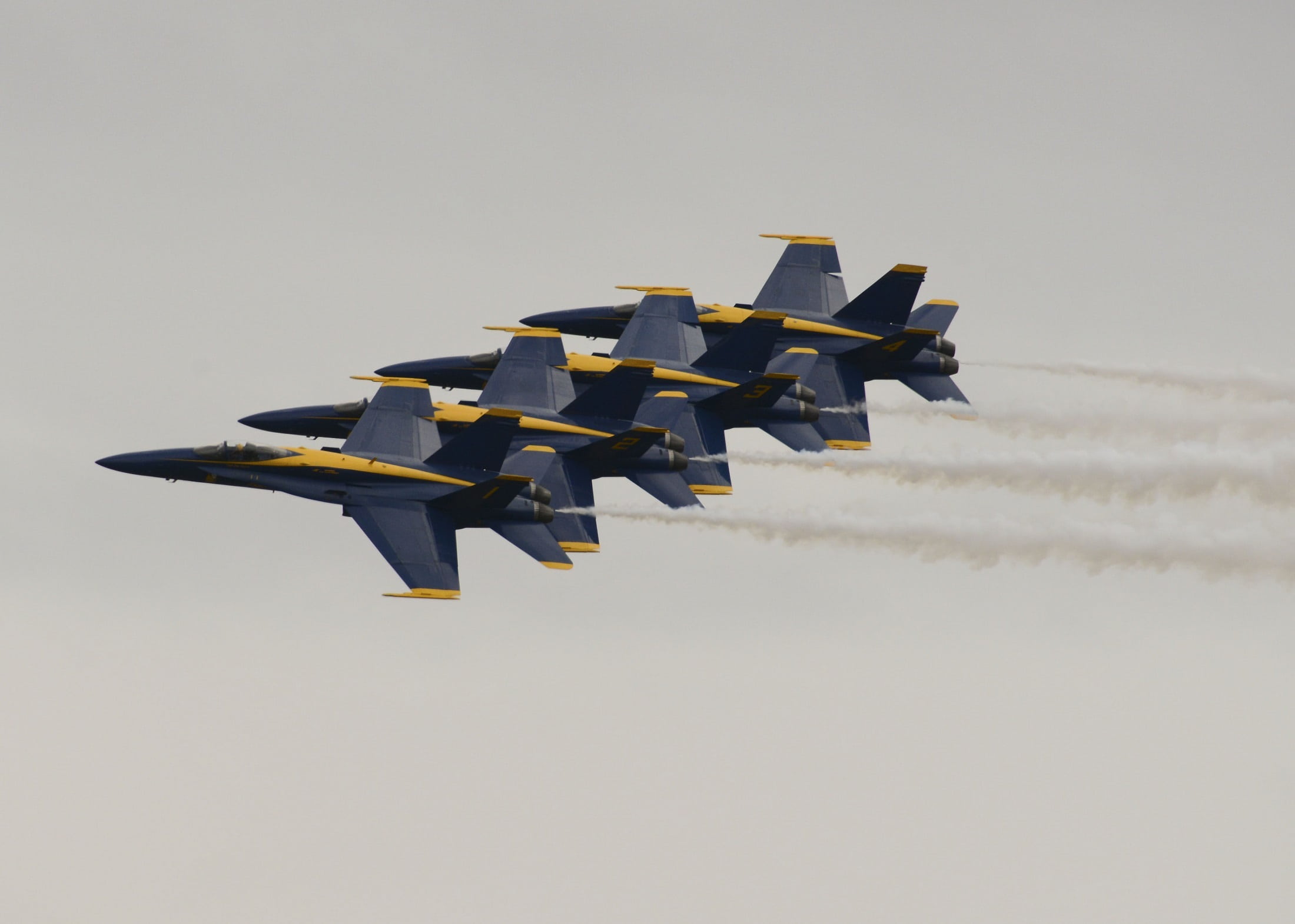 motion, air Force, vapor trail, military, show, jet, aerobatics, 1080P, daytime, four, team work, planes, precision, team, airshow, air Vehicle, fighter, HD Wallpaper