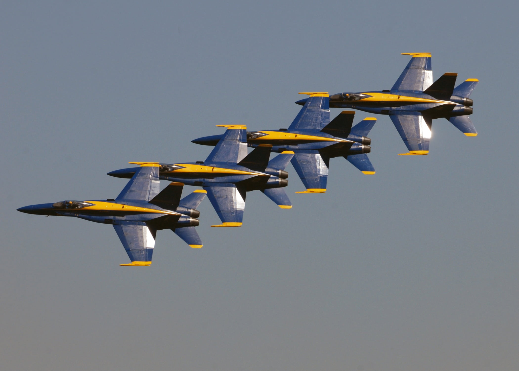 training, war, air Force, fighter Plane, military Airplane, motion, blue angels, military, armed Forces, show, fighters, airplane, jet, sky, plane, navy, HD Wallpaper
