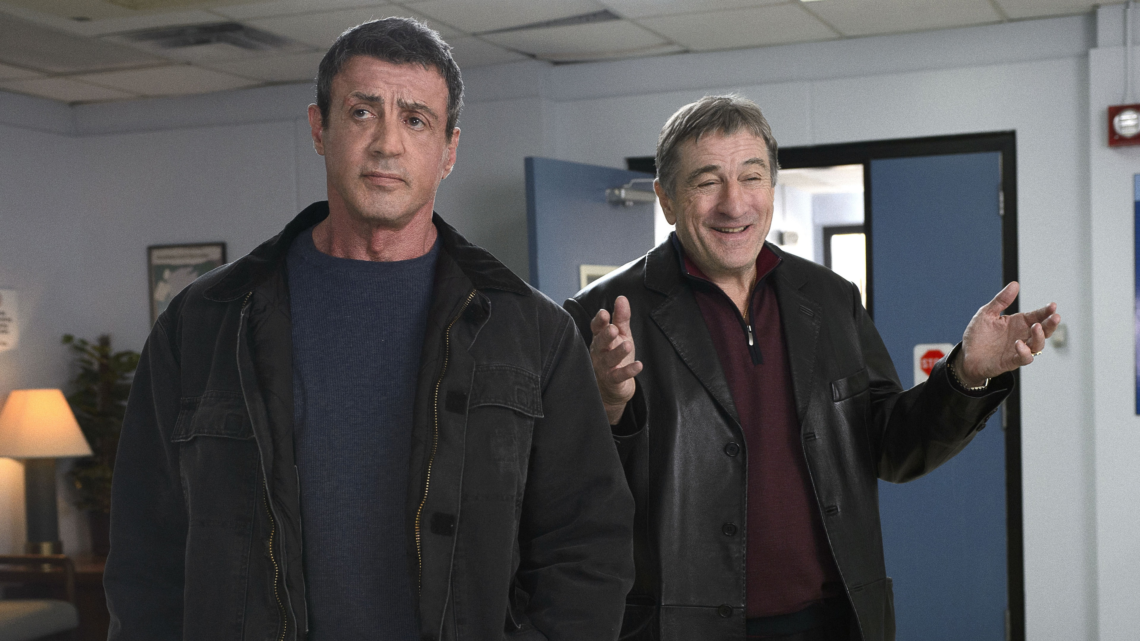 niro, Sylvester Stallone, Robert de Niro, 4K, match, stallone, grudge, HD Wallpaper