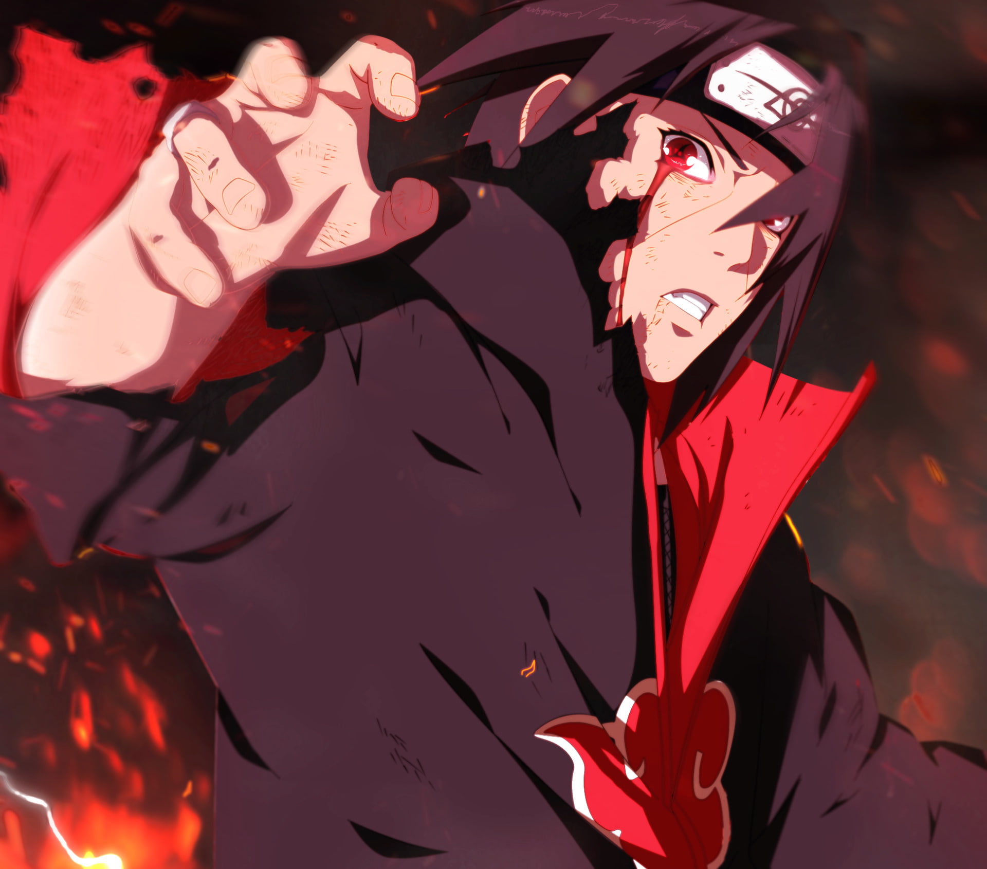 Anime, Itachi Uchiha, Naruto, 1080P, HD Wallpaper