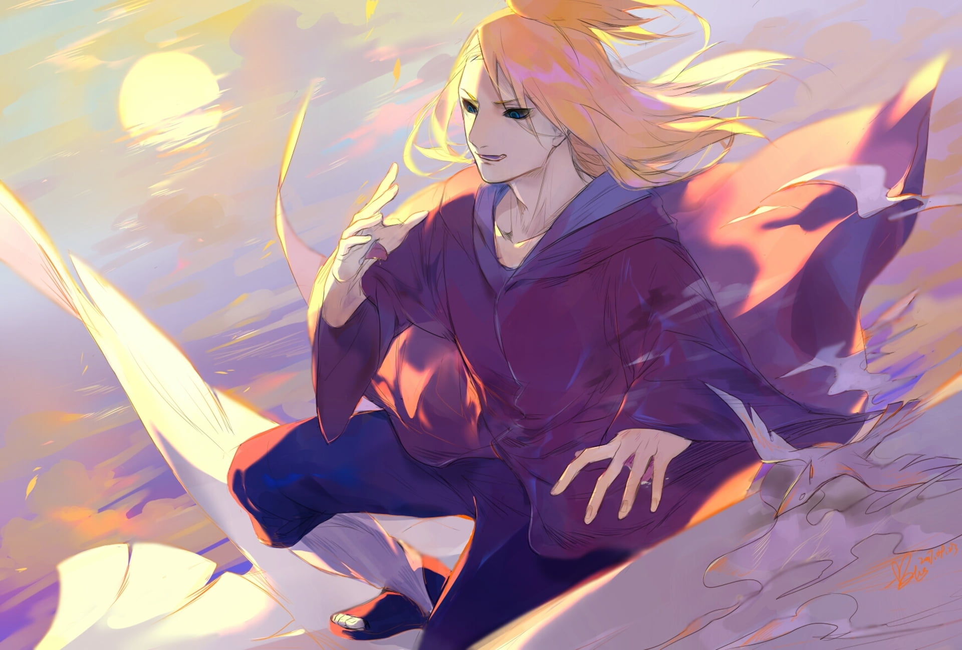 Naruto, Deidara (Naruto), 1080P, HD Wallpaper