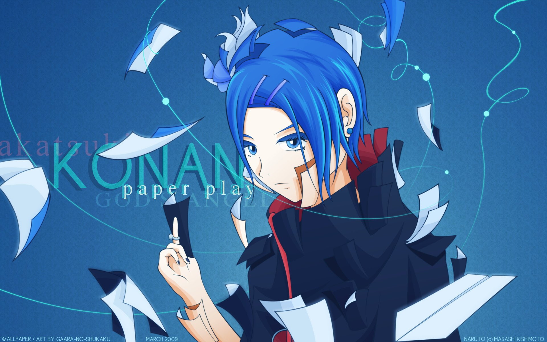 1080P, Konan (Naruto), Naruto, Anime, HD Wallpaper