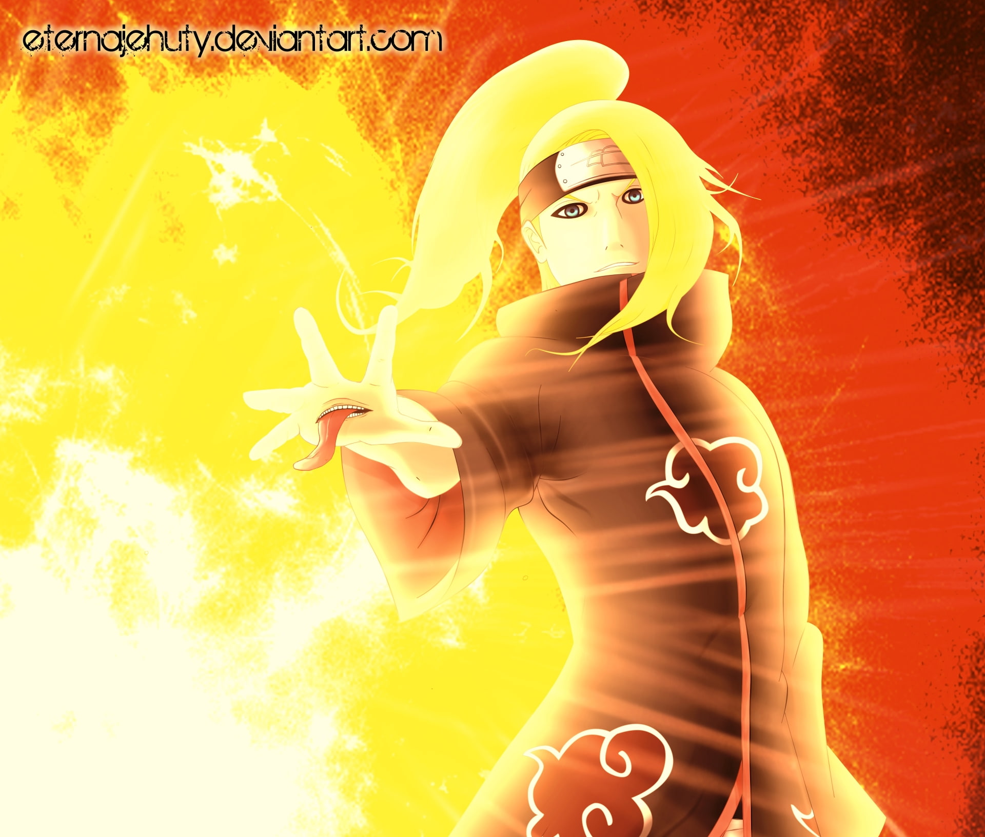 Anime, Naruto, 1080P, Deidara (Naruto), HD Wallpaper