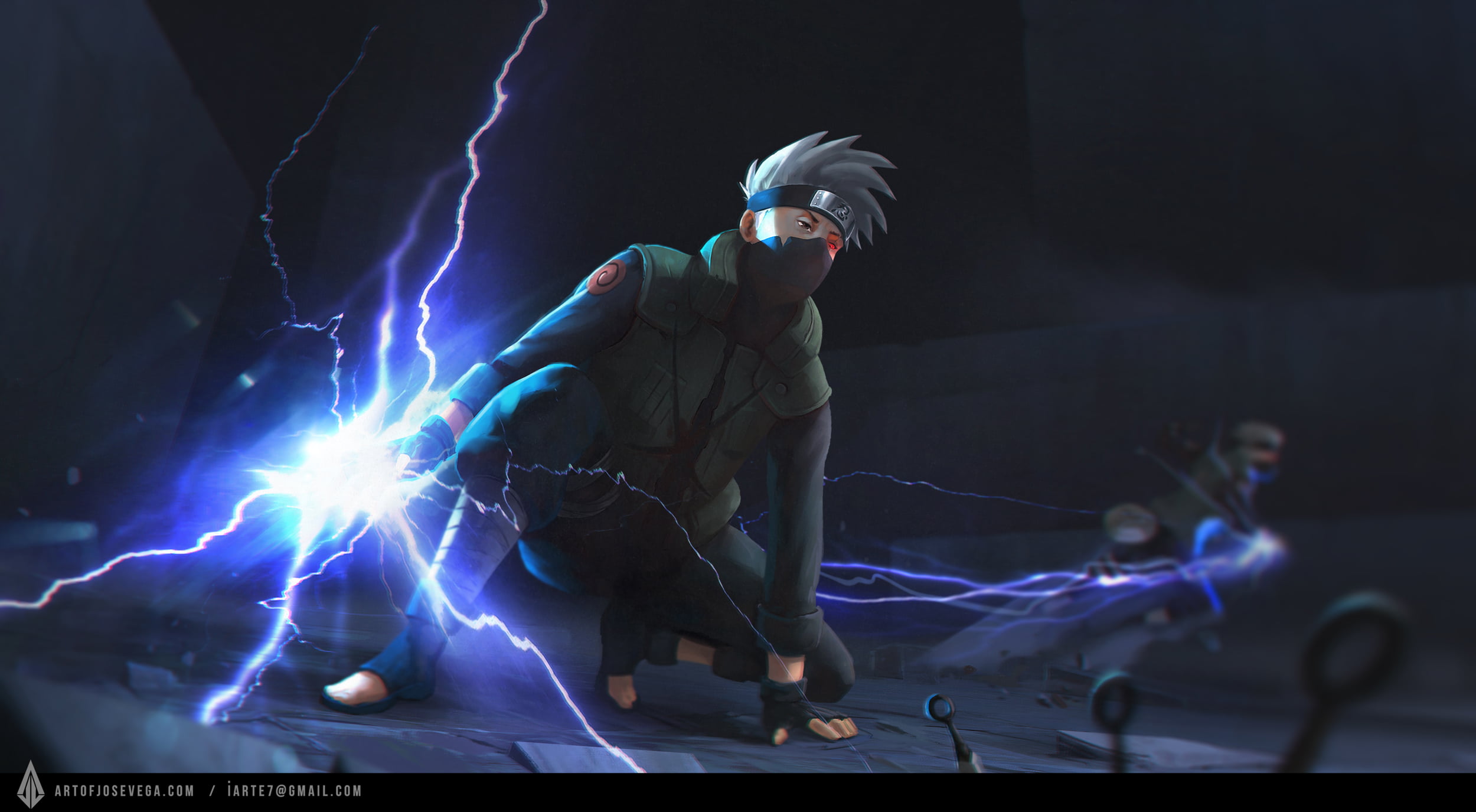 1080P, Naruto, Kakashi Hatake, HD Wallpaper
