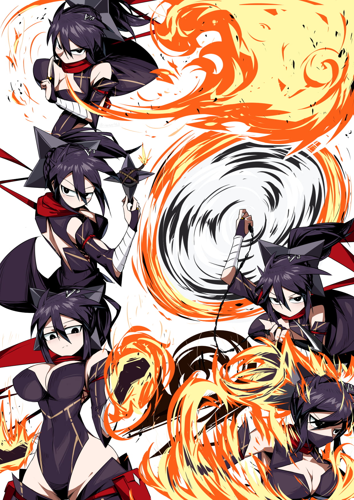720P, Kunoichi, Shimure, Phone HD Wallpaper