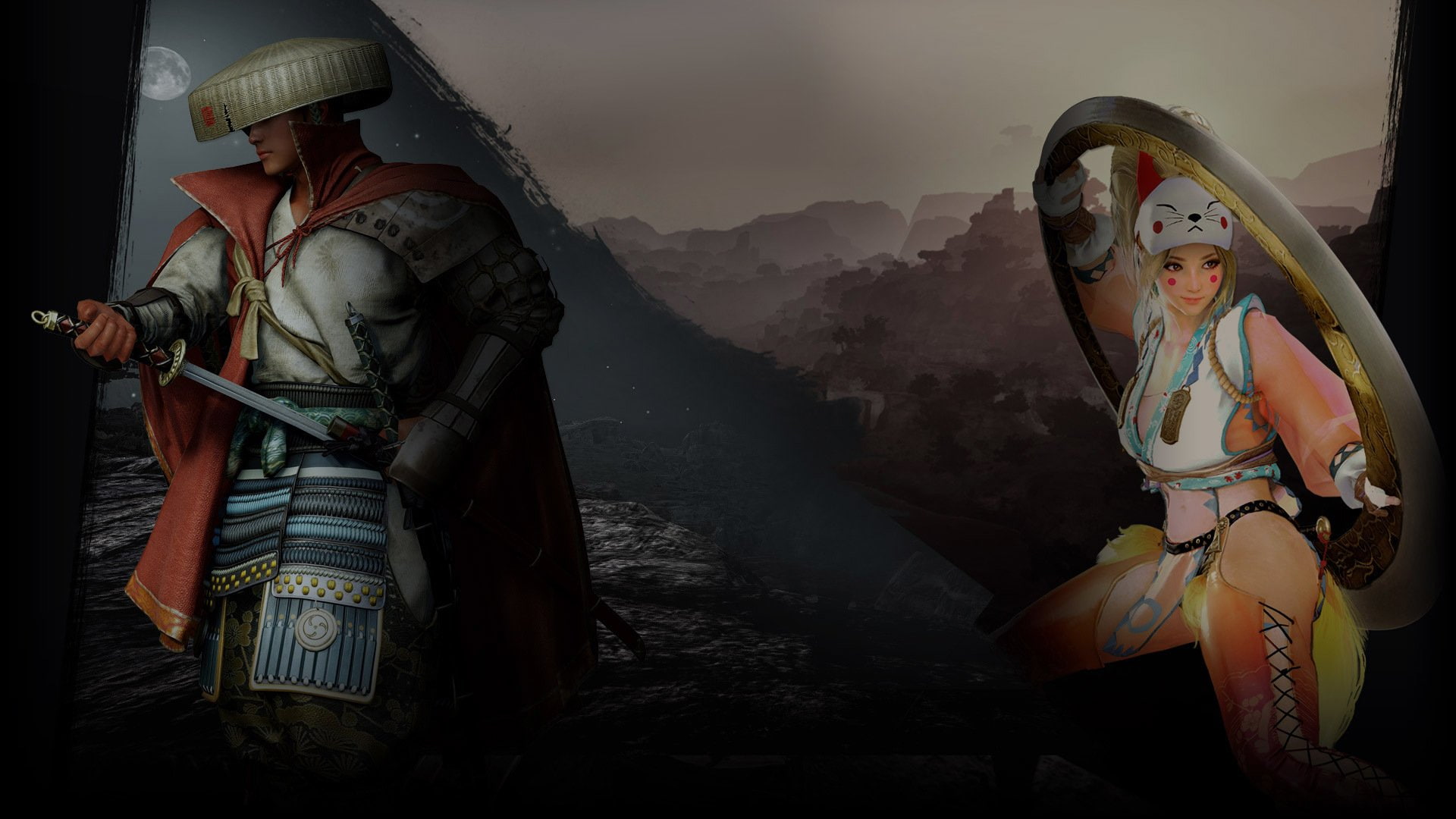 1080P, Kunoichi (Black Desert Online), Video Game, Black Desert Online, Ninja (Black Desert Online), HD Wallpaper