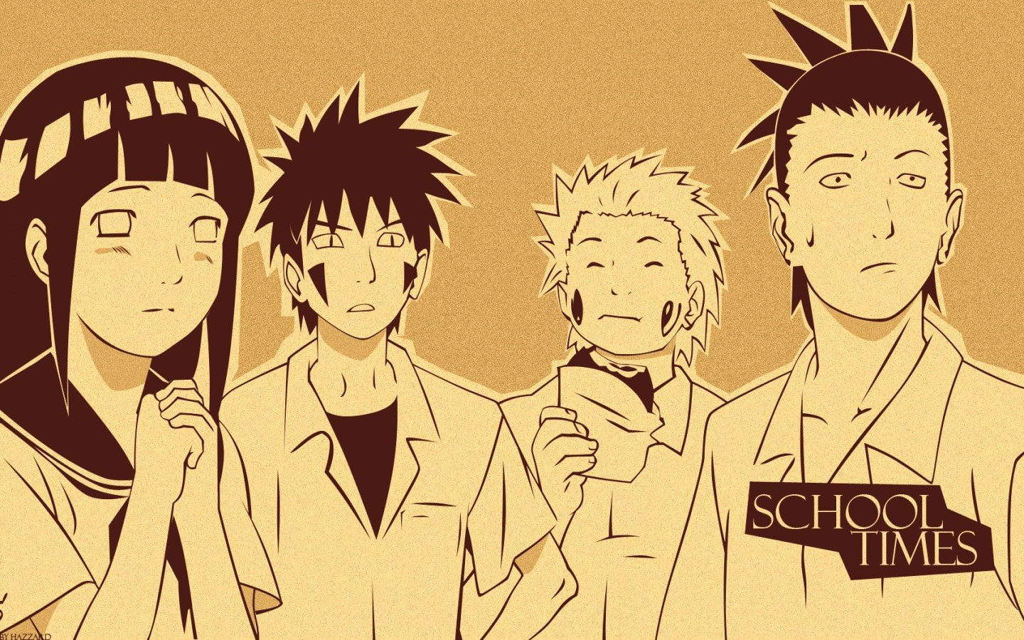 720P, naruto, shikamaru, inuzuka, hinata, choji, shippuden, kiba, hyuuga, nara, akimichi, HD Wallpaper