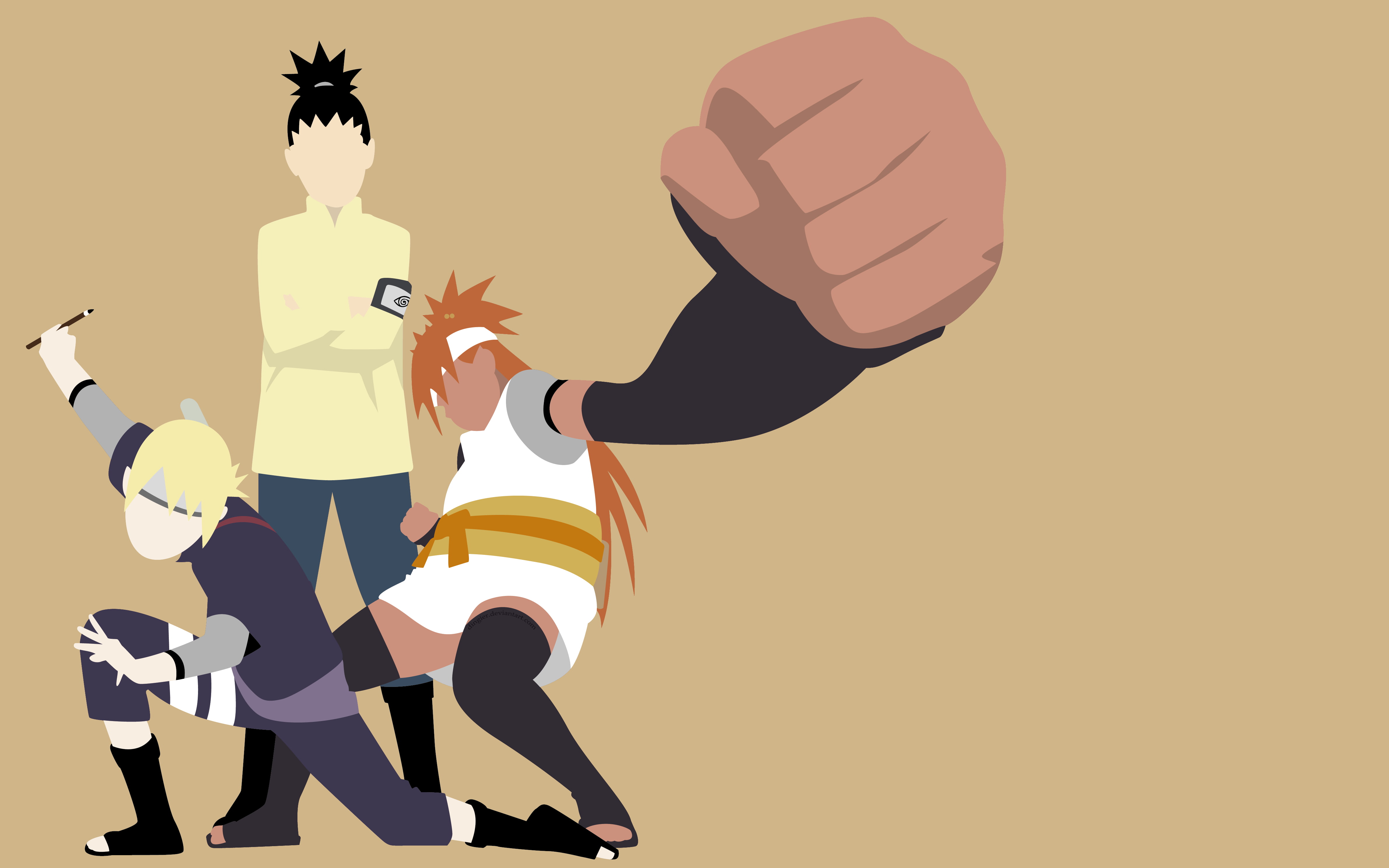 Shikadai Nara, 4K, Inojin Yamanaka, Anime, Boruto, Chōchō Akimichi, HD Wallpaper